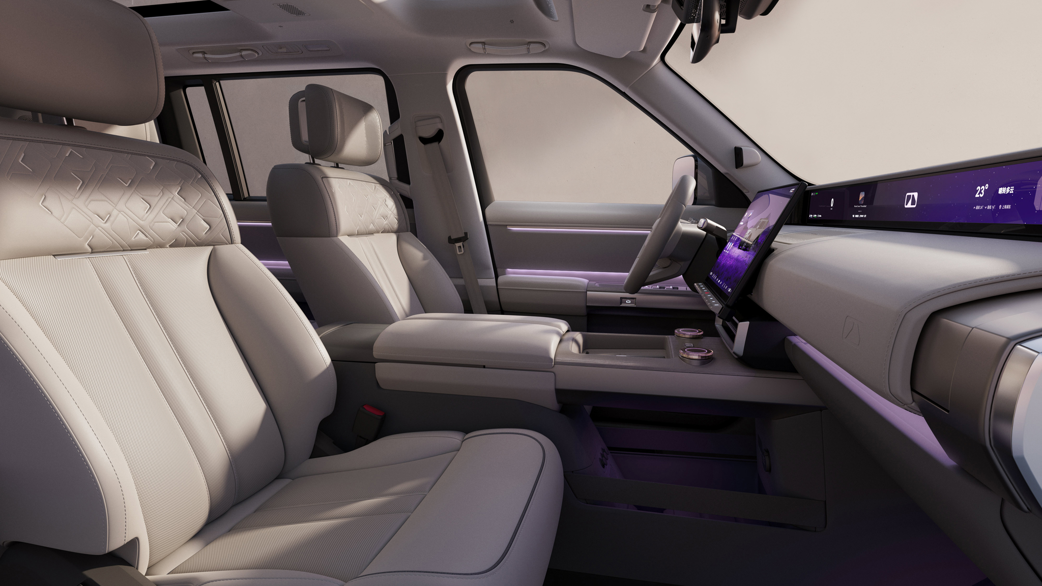 Freelander 8 large SUV front seats