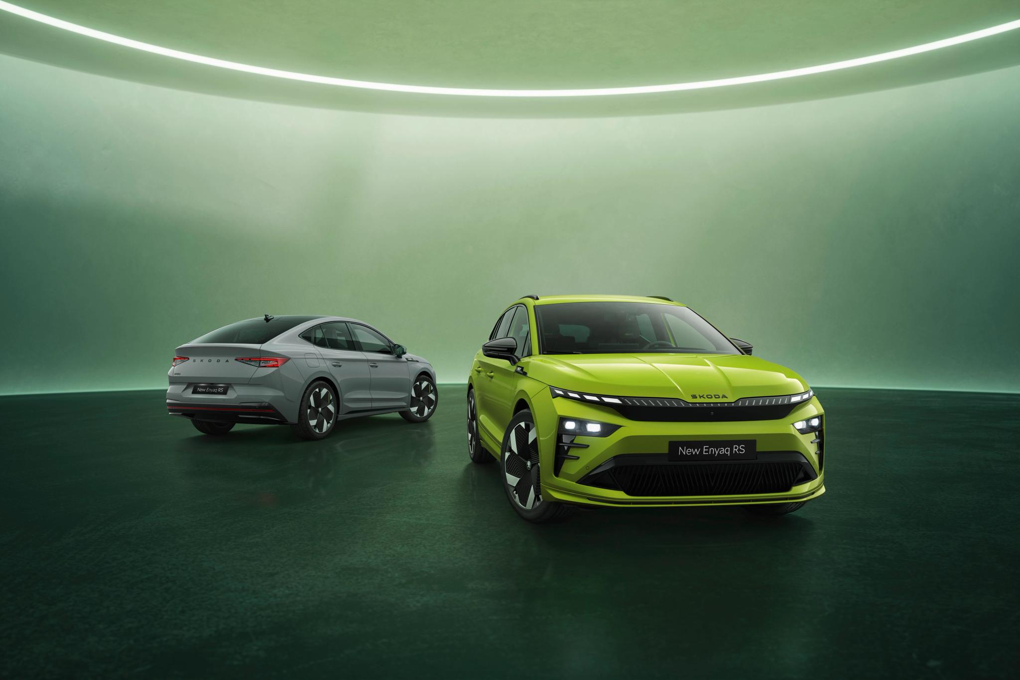 Skoda Enyaq RS and Enyaq Coupé RS