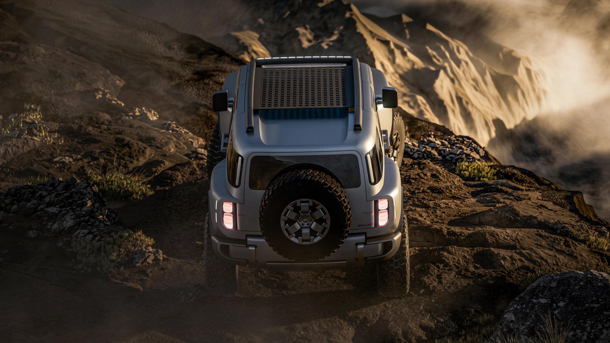 Hyundai Boulder Concept previews first-ever body-on-frame truck and rugged SUV - Image 9