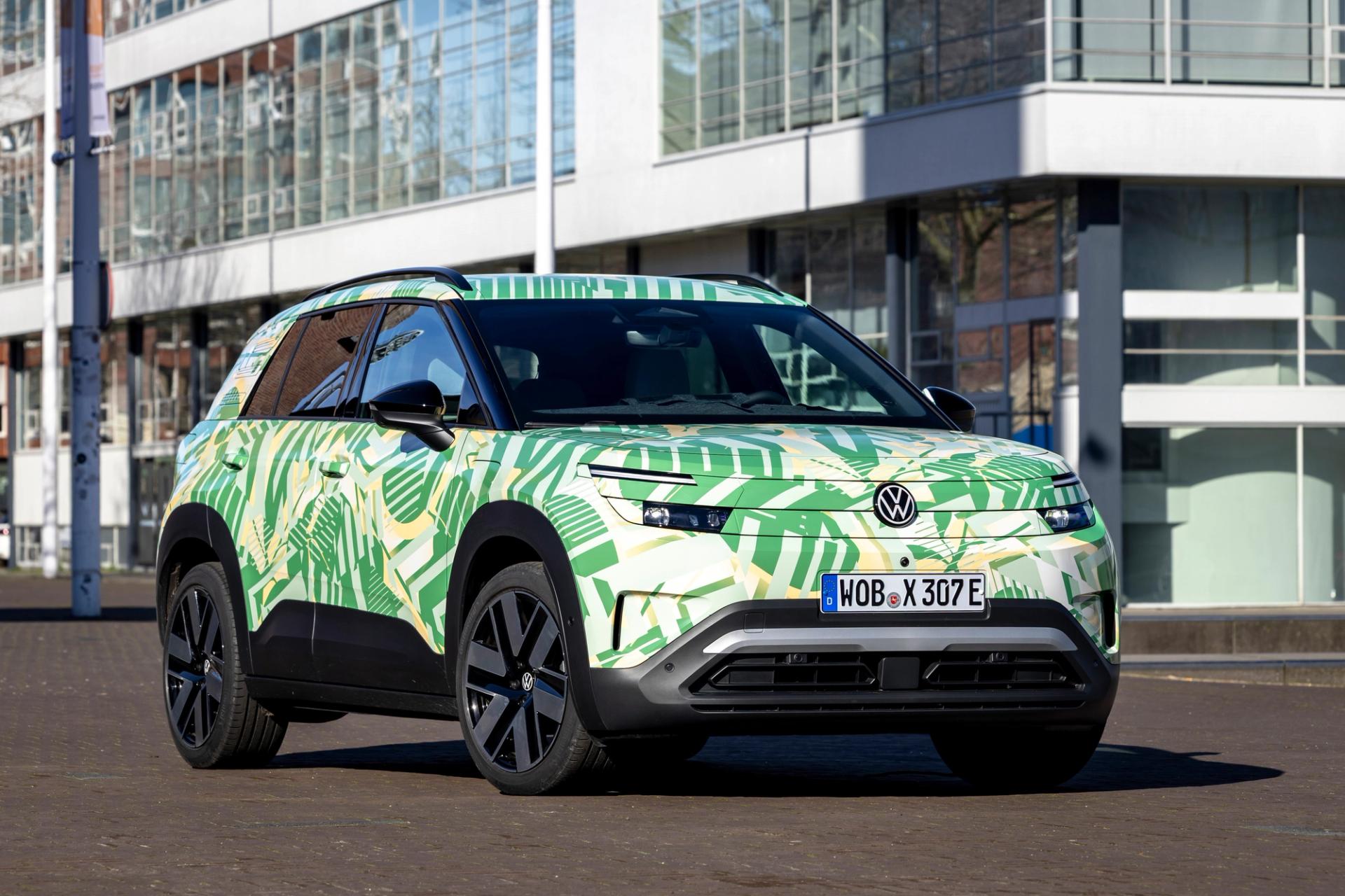 Volkswagen's T-Cross-sized electric SUV revealed with $46k European starting price