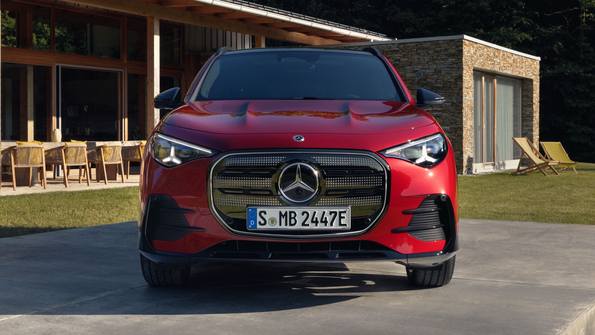 2027 Mercedes-Benz GLA electric SUV front