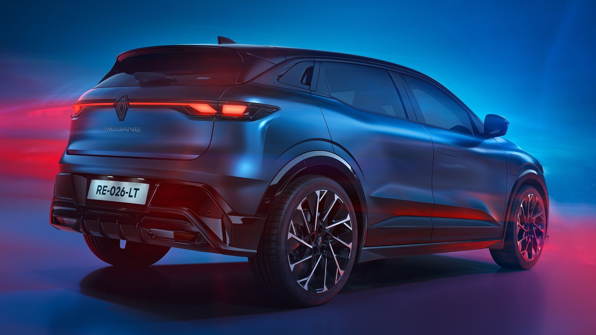 2027 Renault Megane E-Tech rear three quarter