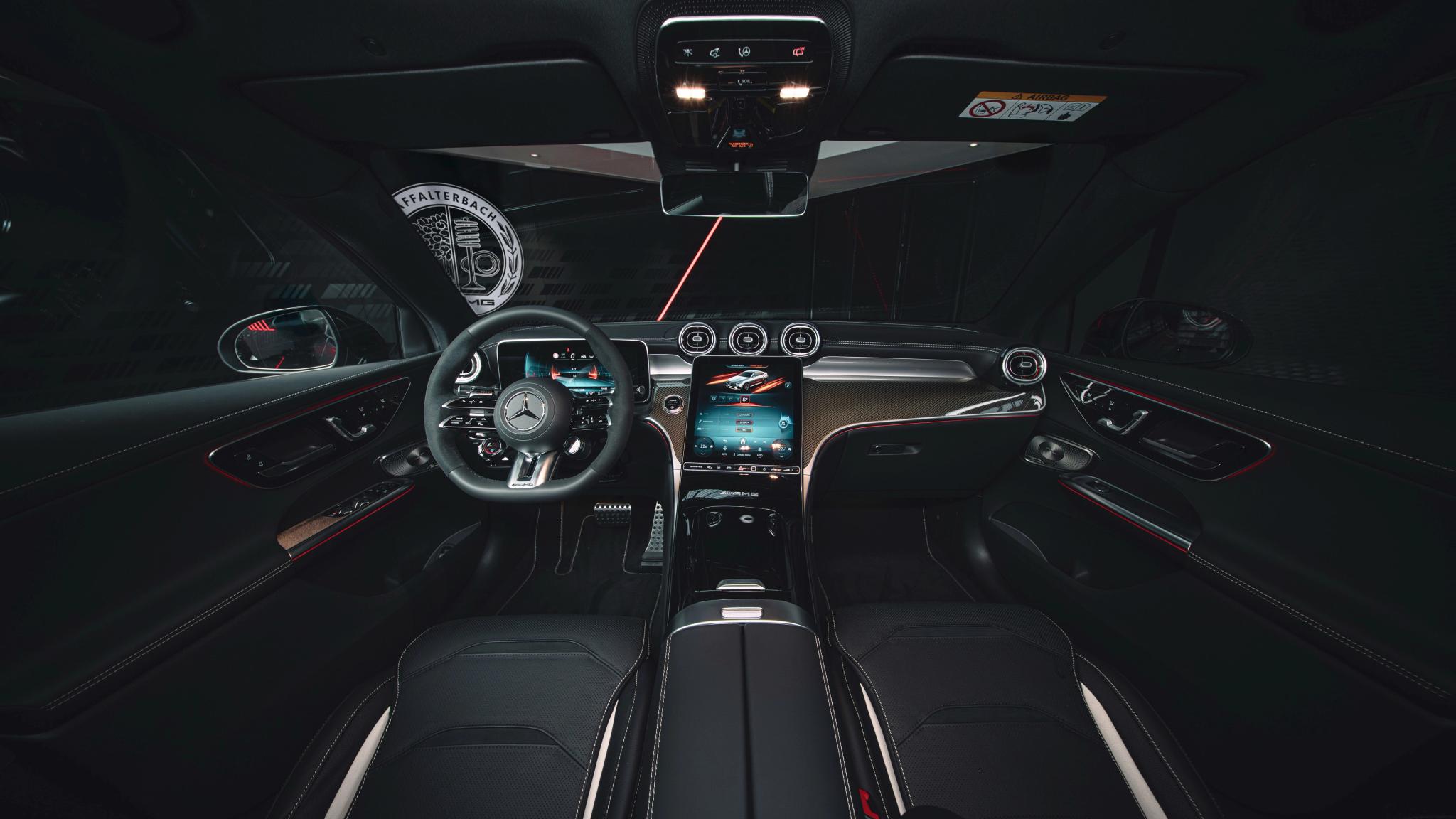 2026 Mercedes-AMG GLC 53 dashboard interior
