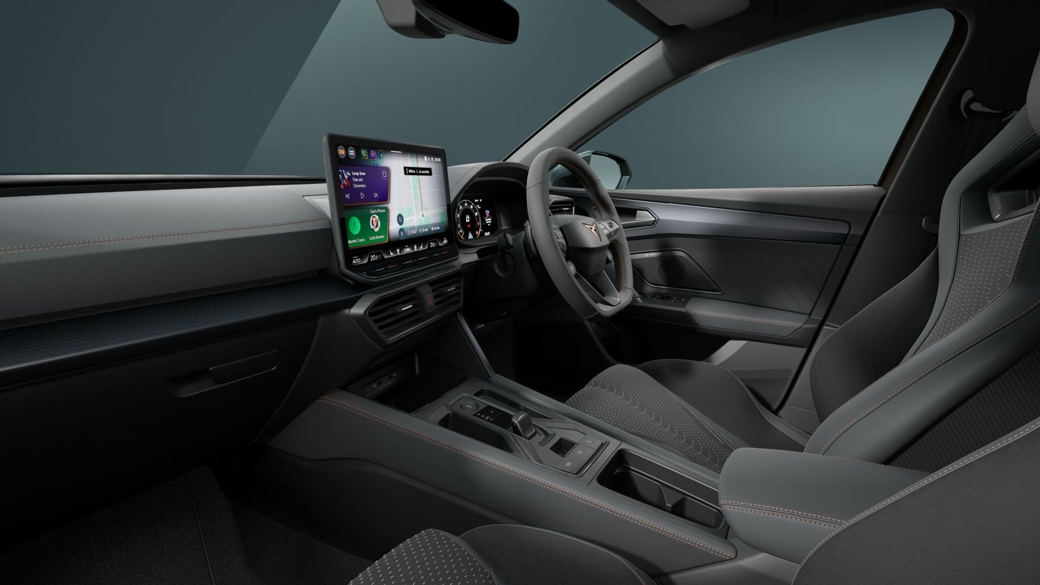 2026 Cupra Leon VZx Sportstourer AWD performance wagon front dash