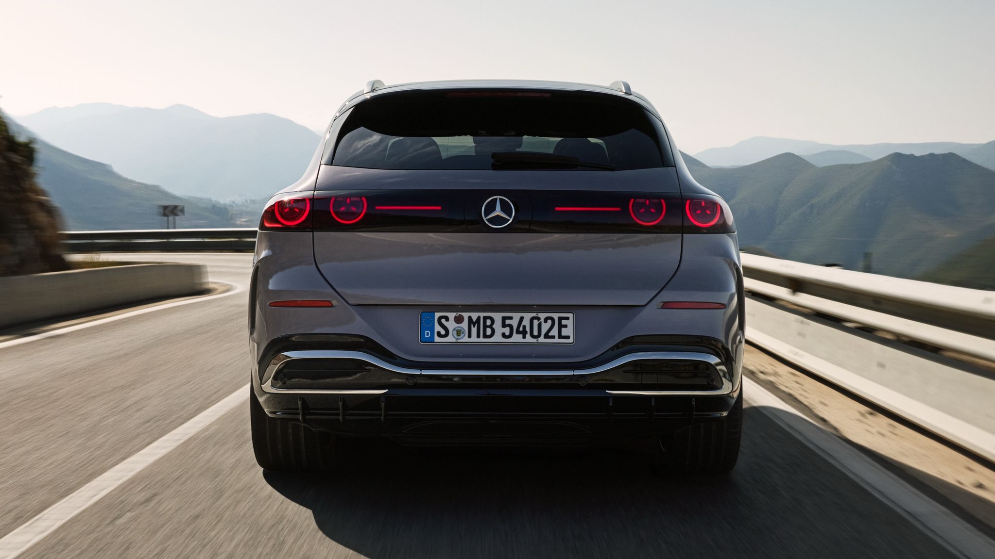 2026 Mercedes-Benz GLC 400 electric SUV rear