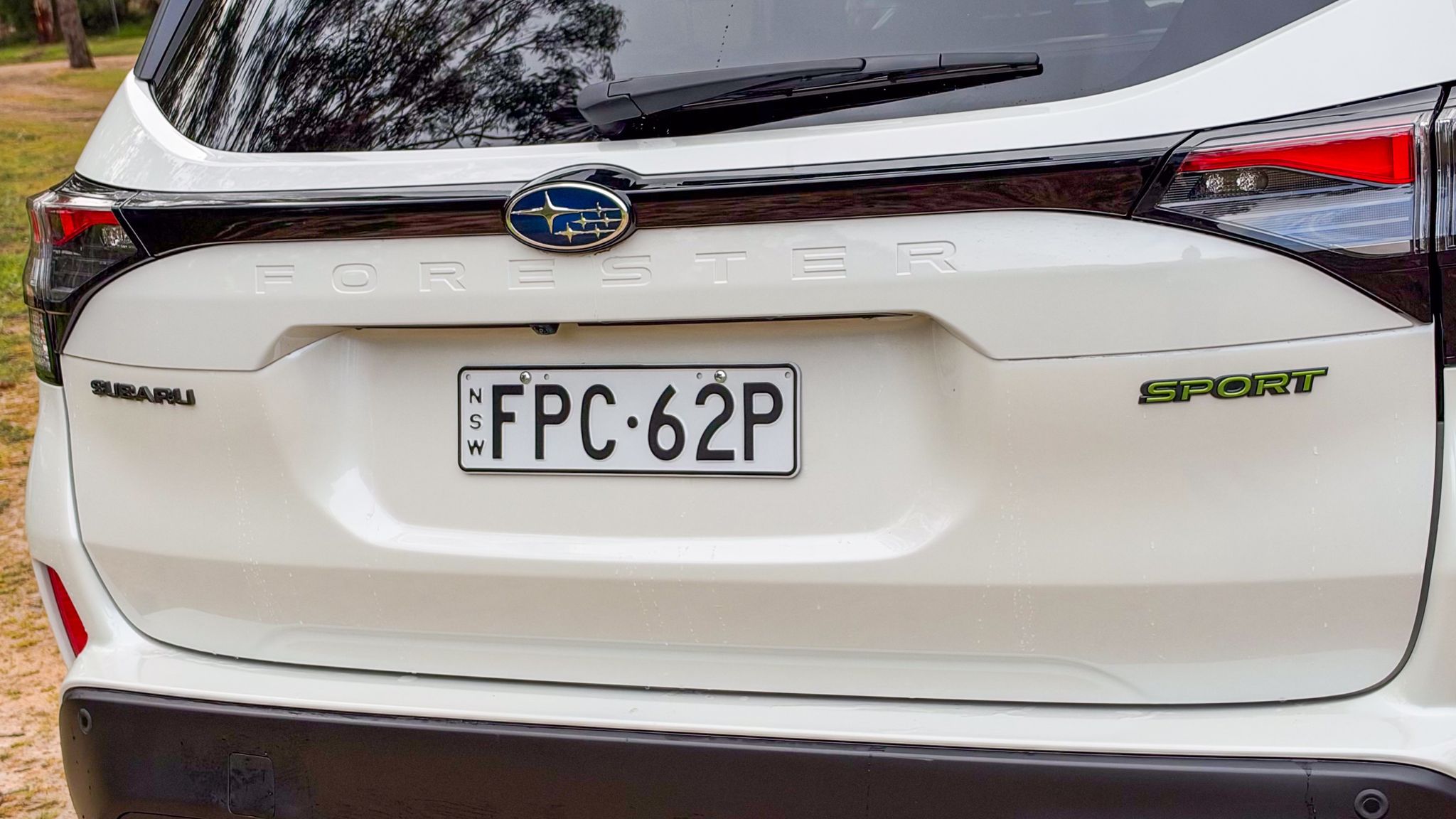 2026 Subaru Forester rear badges
