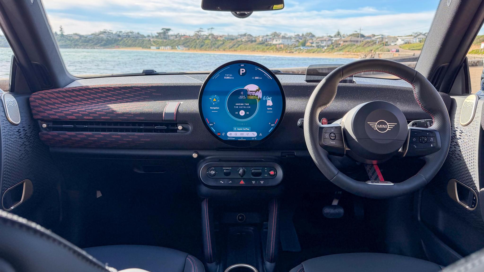 2026 Mini Cooper JCW Electric dashboard