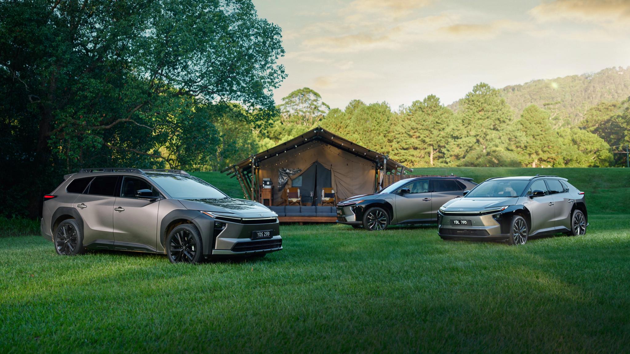 2026 Toyota bZ4X Range