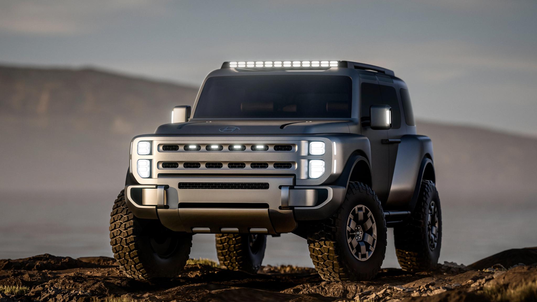 Hyundai Boulder Concept previews first-ever body-on-frame truck and rugged SUV - Image 2
