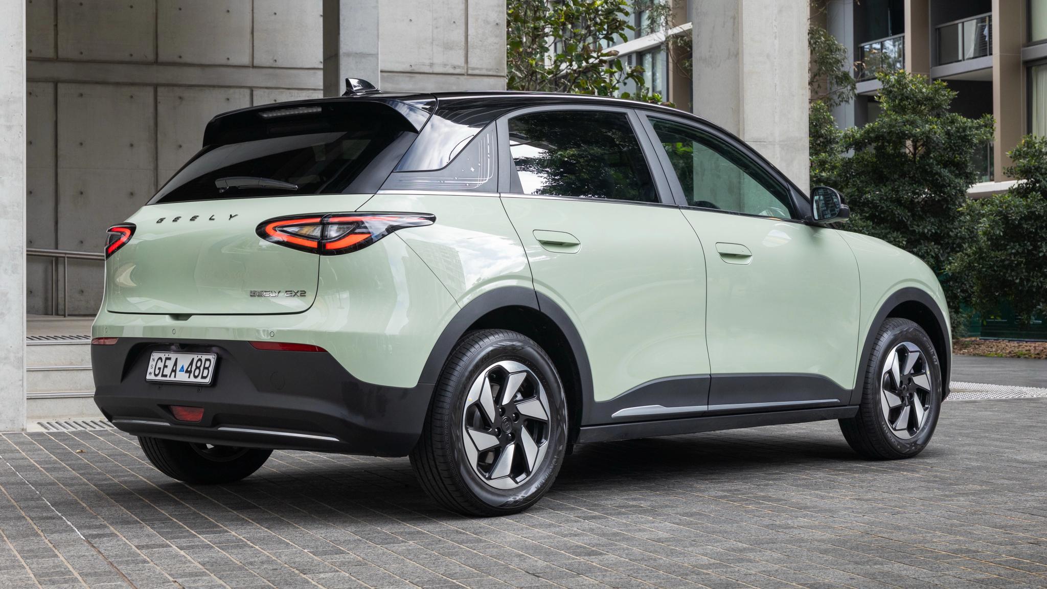 2026 Geely EX2 electric hatch rear