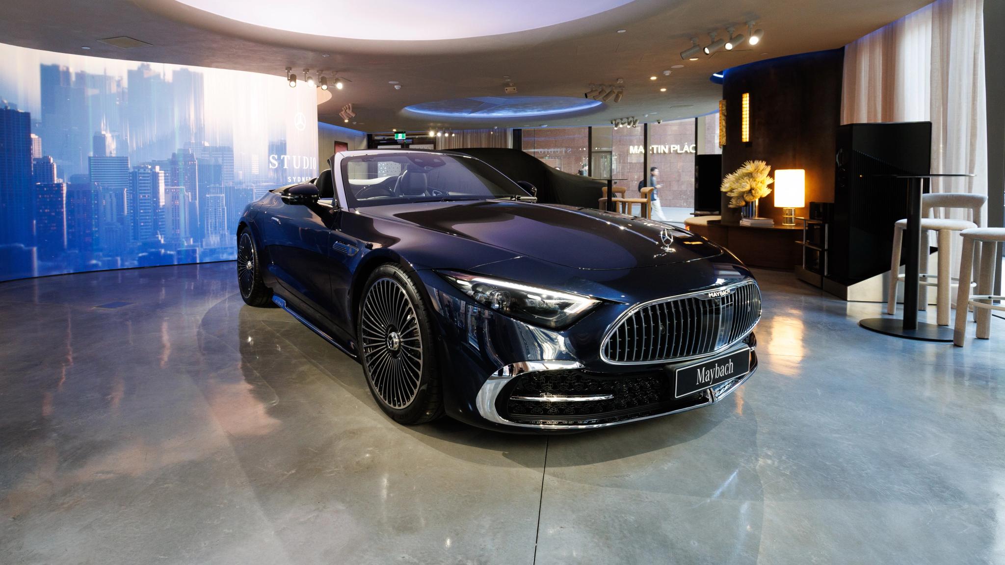 Mercedes-Benz Studio Sydney interior