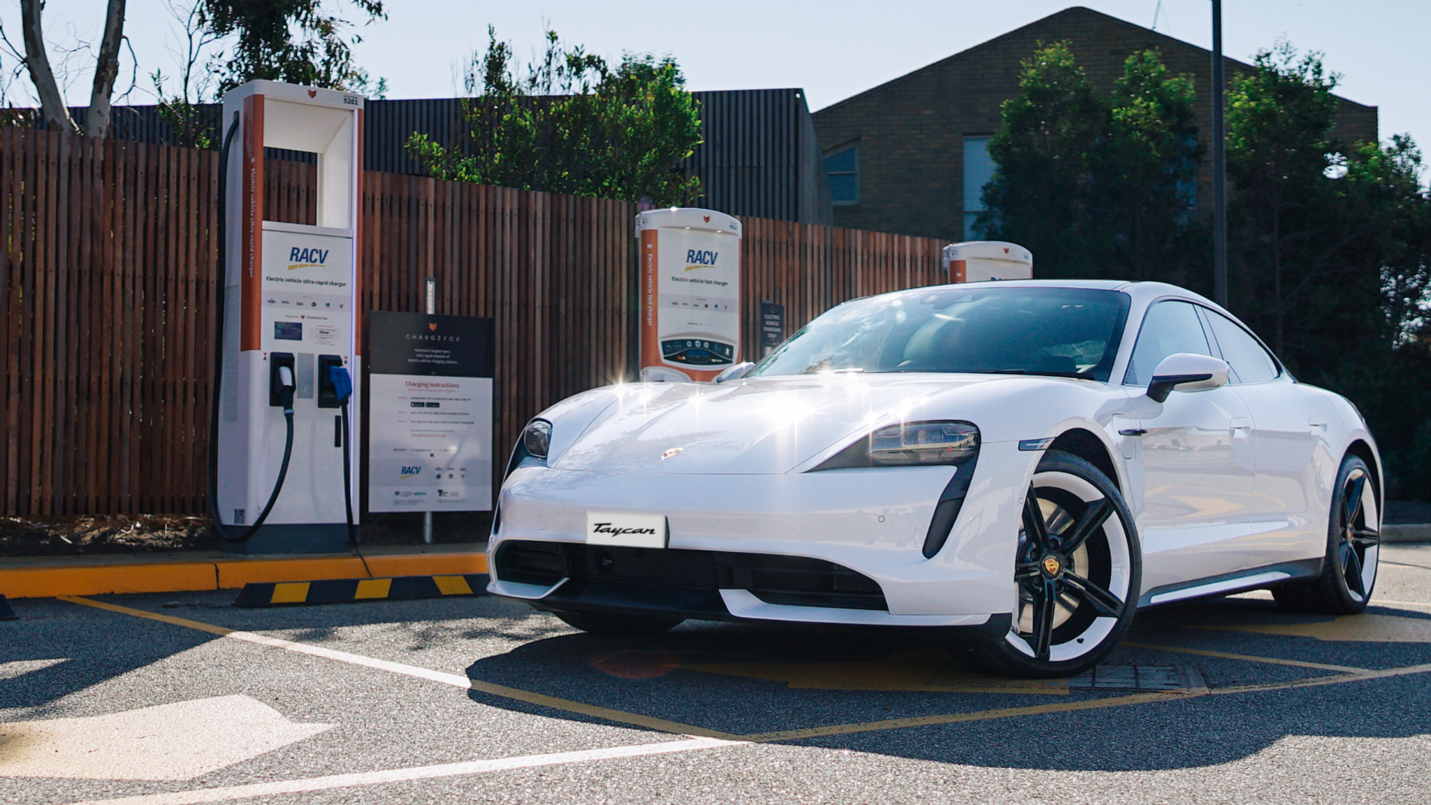 Porsche car, part of the Volkswagen Group that reported a €5.86 billion operating loss