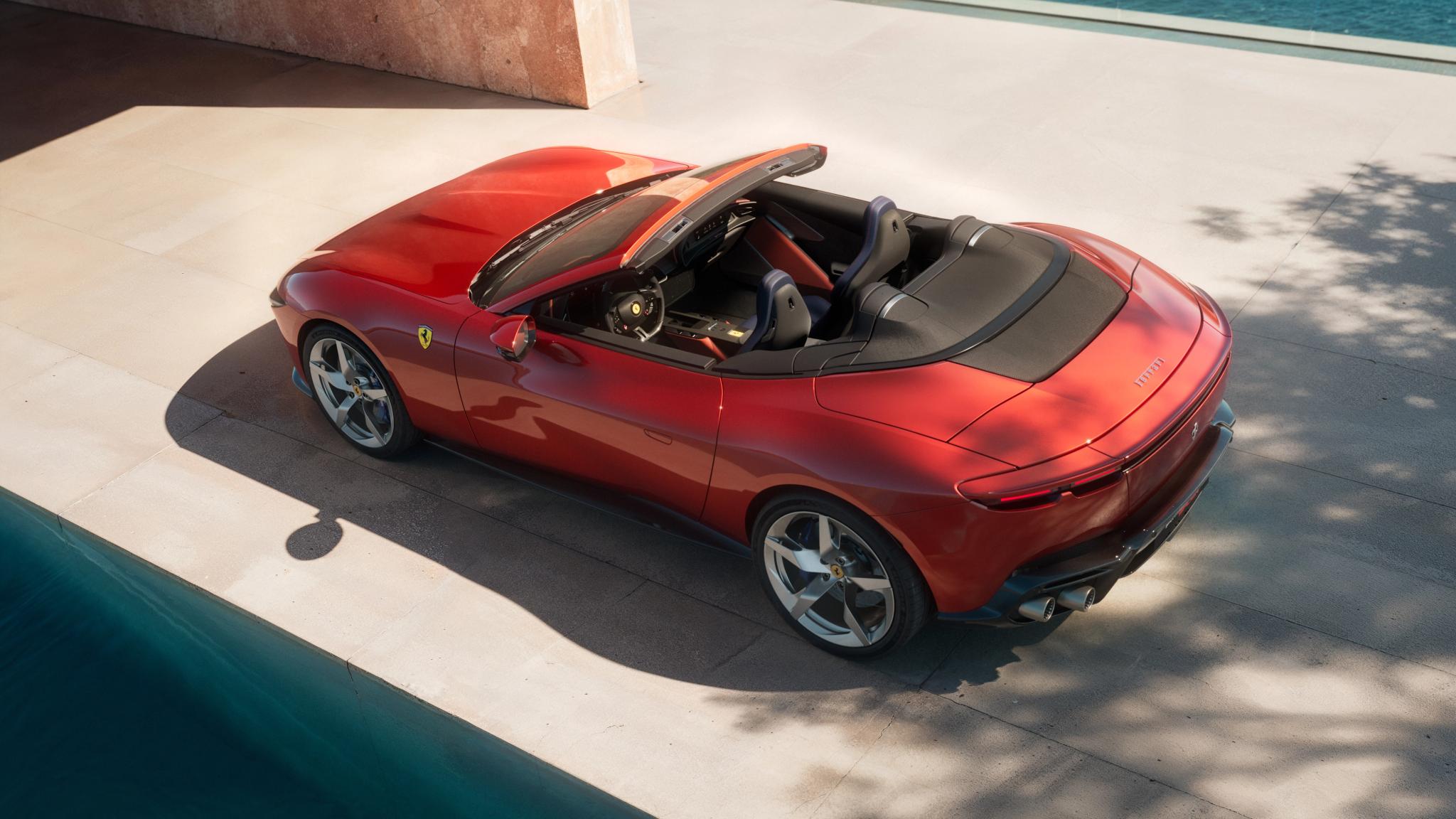 Ferrari Amalfi Spider revealed with 640hp V8 and fabric roof - Image 2