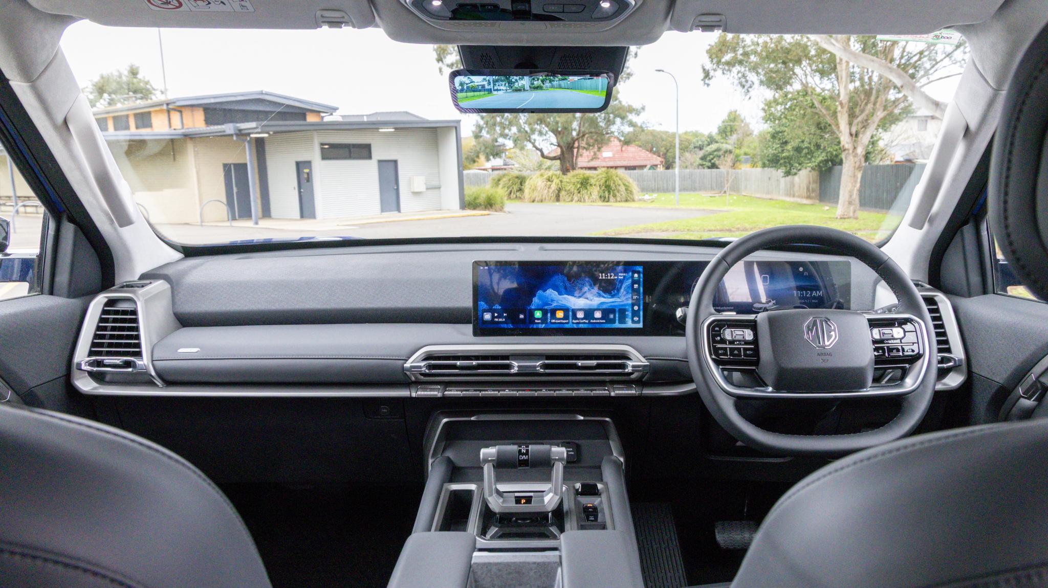 2026 MG U9 interior dashboard