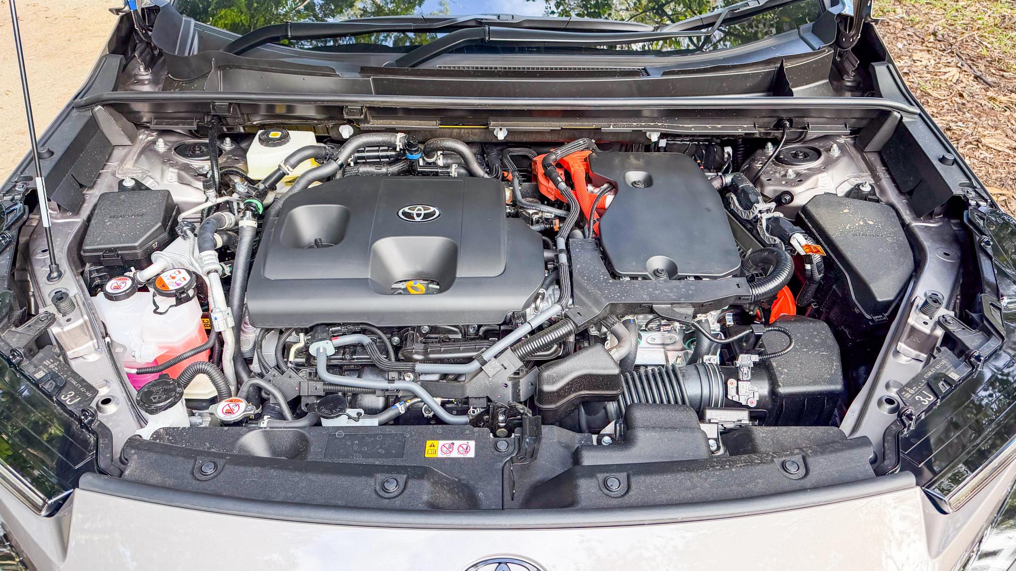 2026 Toyota RAV4 XSE Plug-in Hybrid engine bay