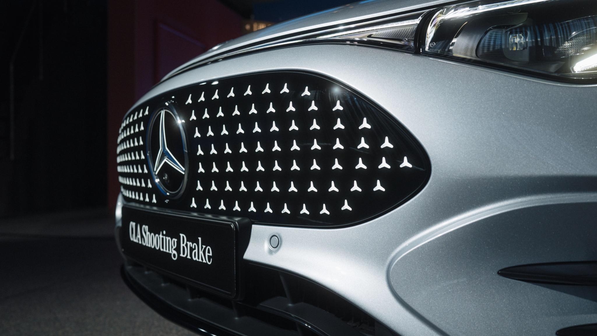 2027 Mercedes-Benz CLA Shooting Brake wagon front grille