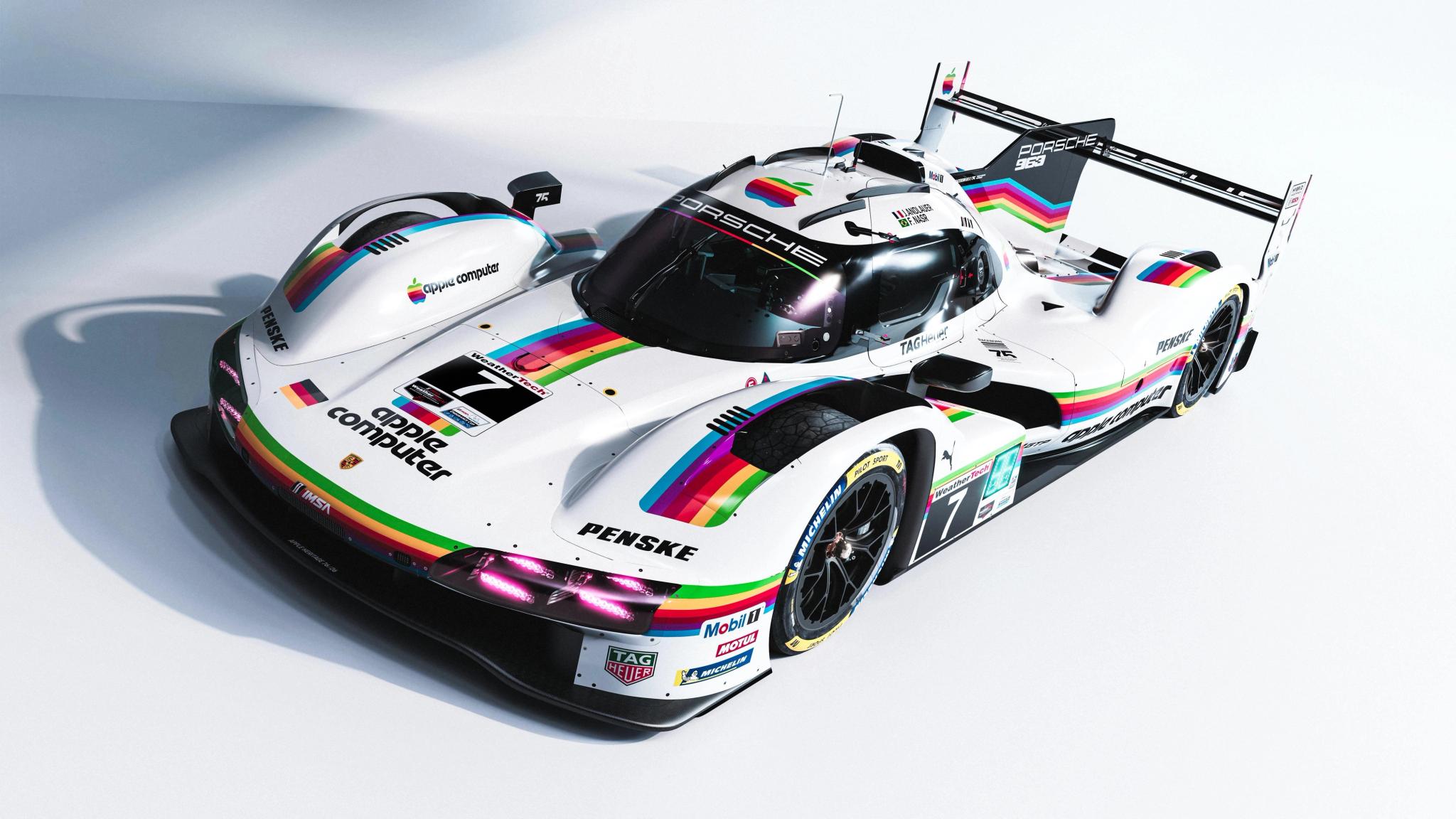 Porsche revives 1980 Apple Computer livery for Laguna Seca IMSA round - Image 4