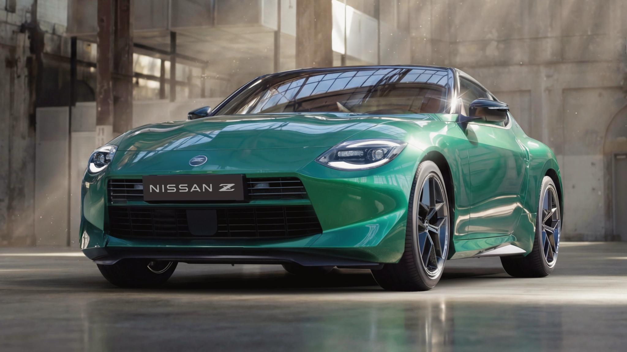 2026 Nissan Z coupe in Unryu Green