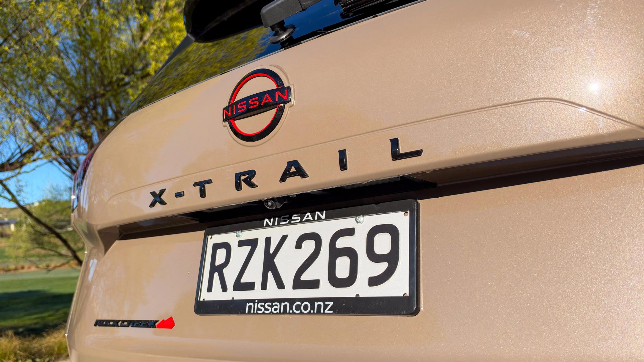 2026 Nissan X-Trail Rock Creek boot lid rear