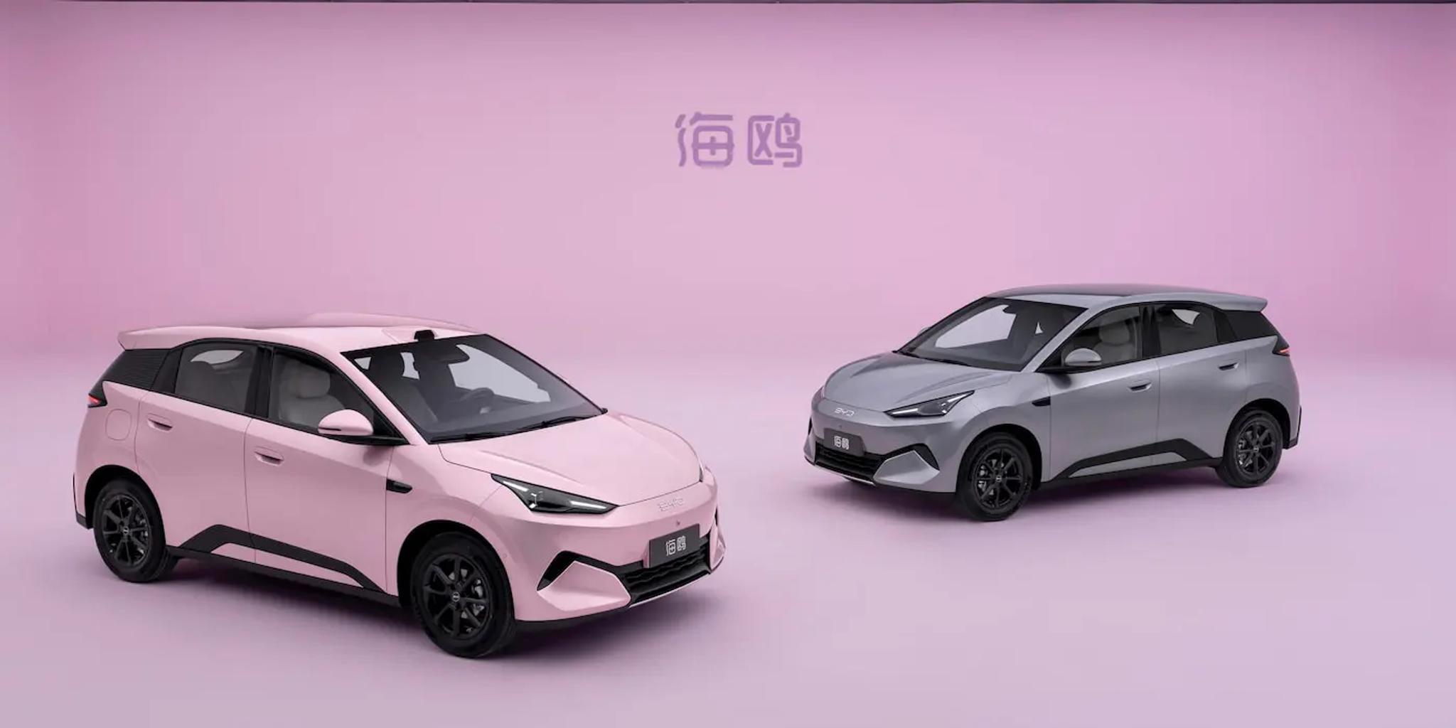 Second-generation BYD Seagull electric hatch