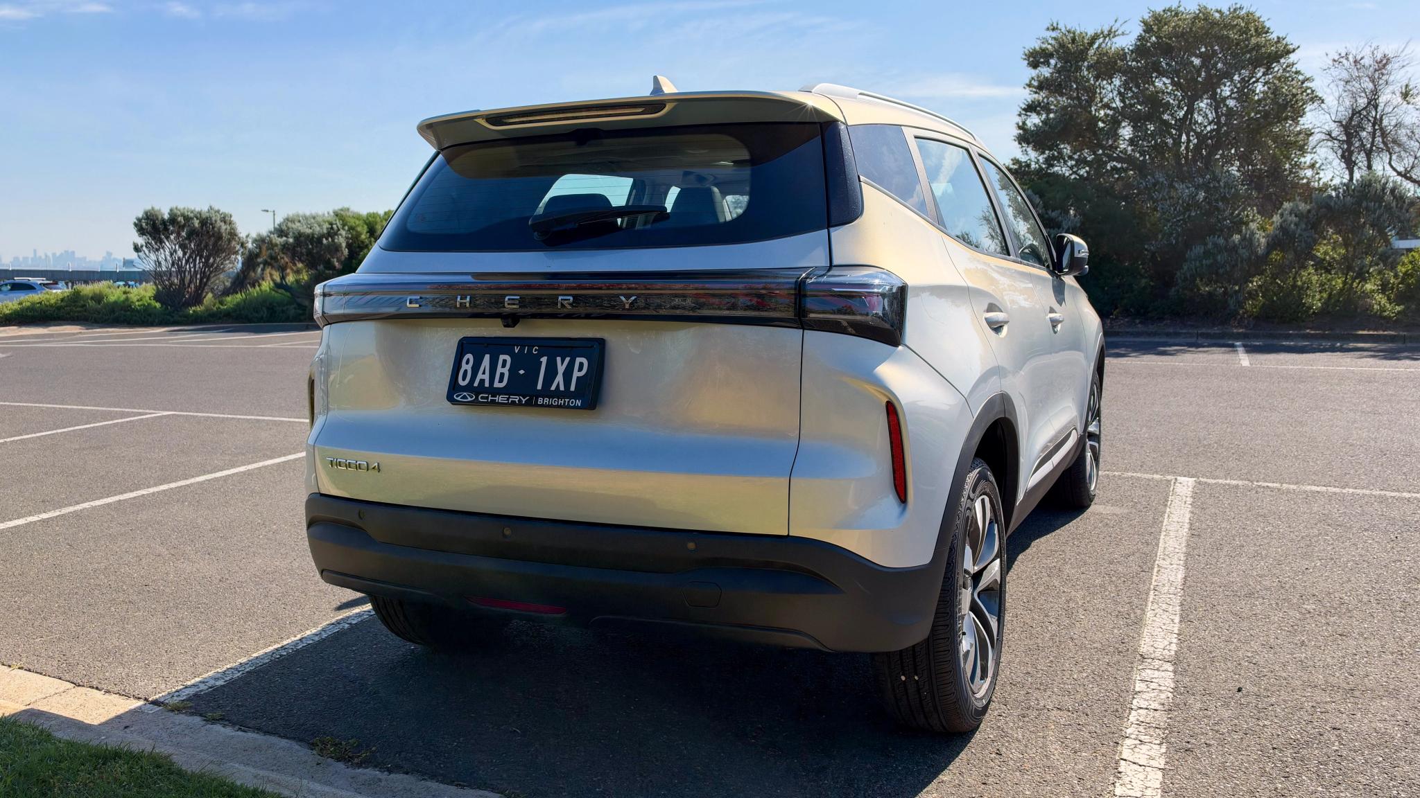 2026 Chery Tiggo 4 rear three quarter