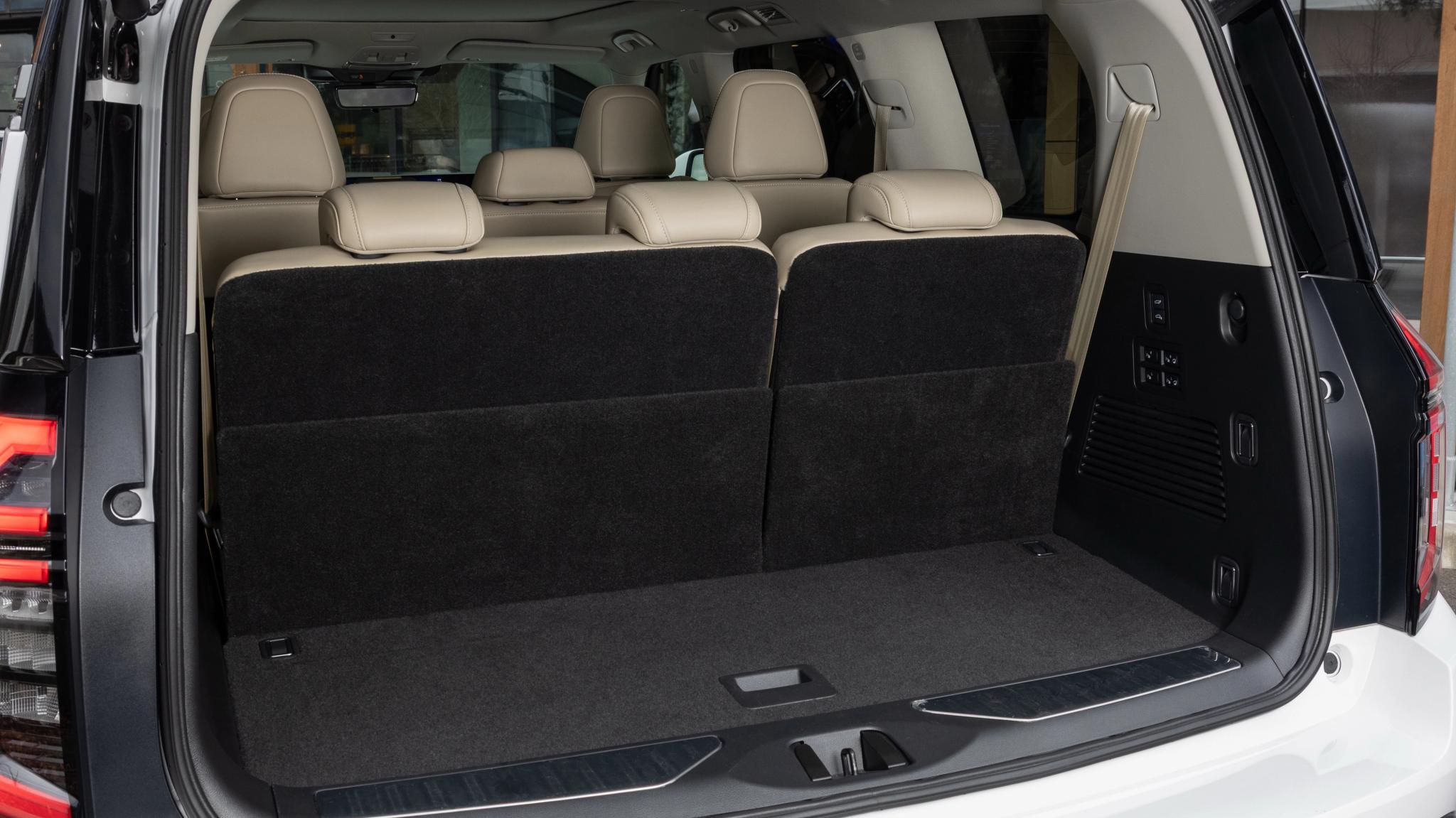All-new Nissan Patrol large seven-seat SUV third row seats