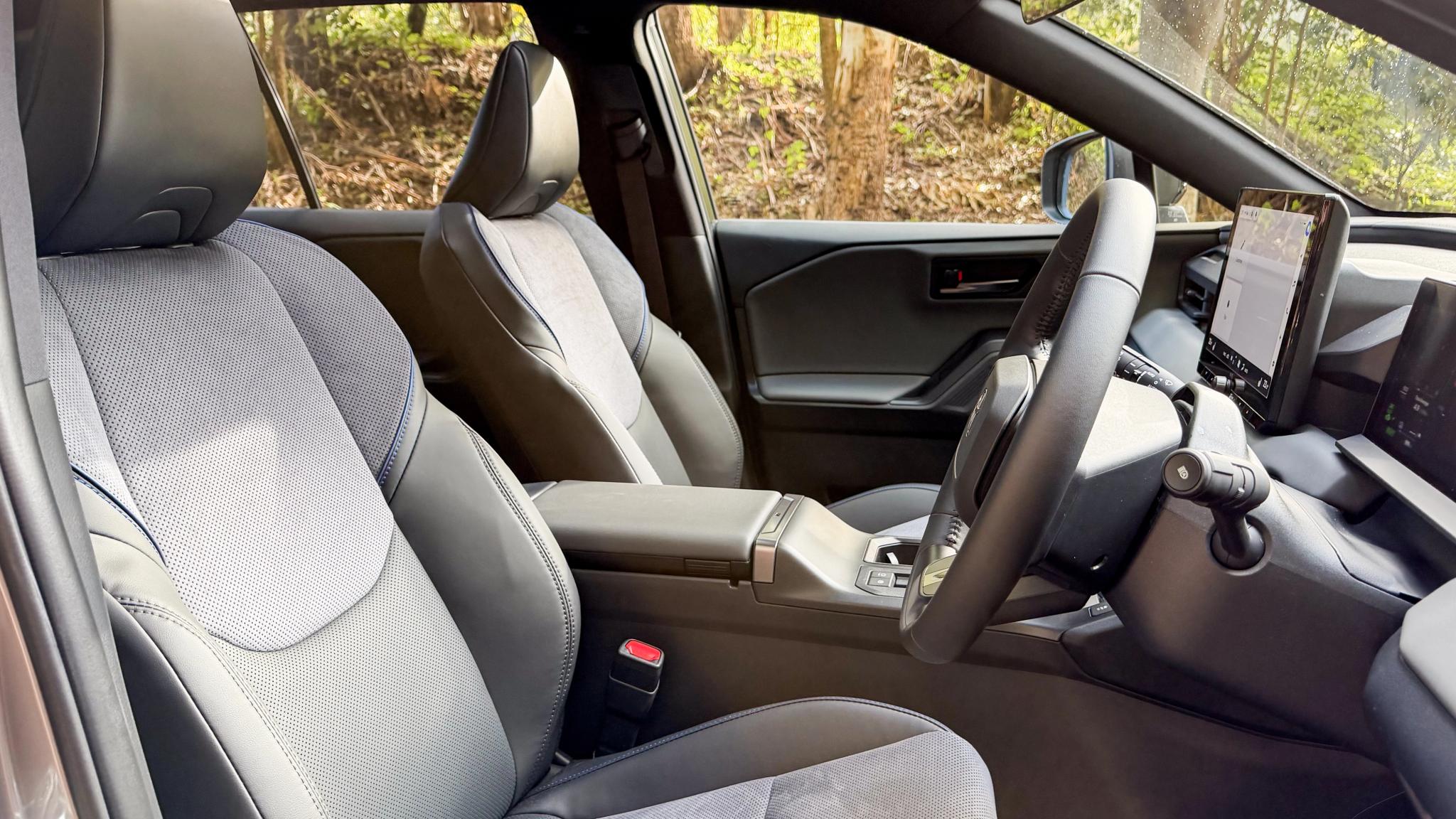 2026 Toyota RAV4 XSE Plug-in Hybrid front seats