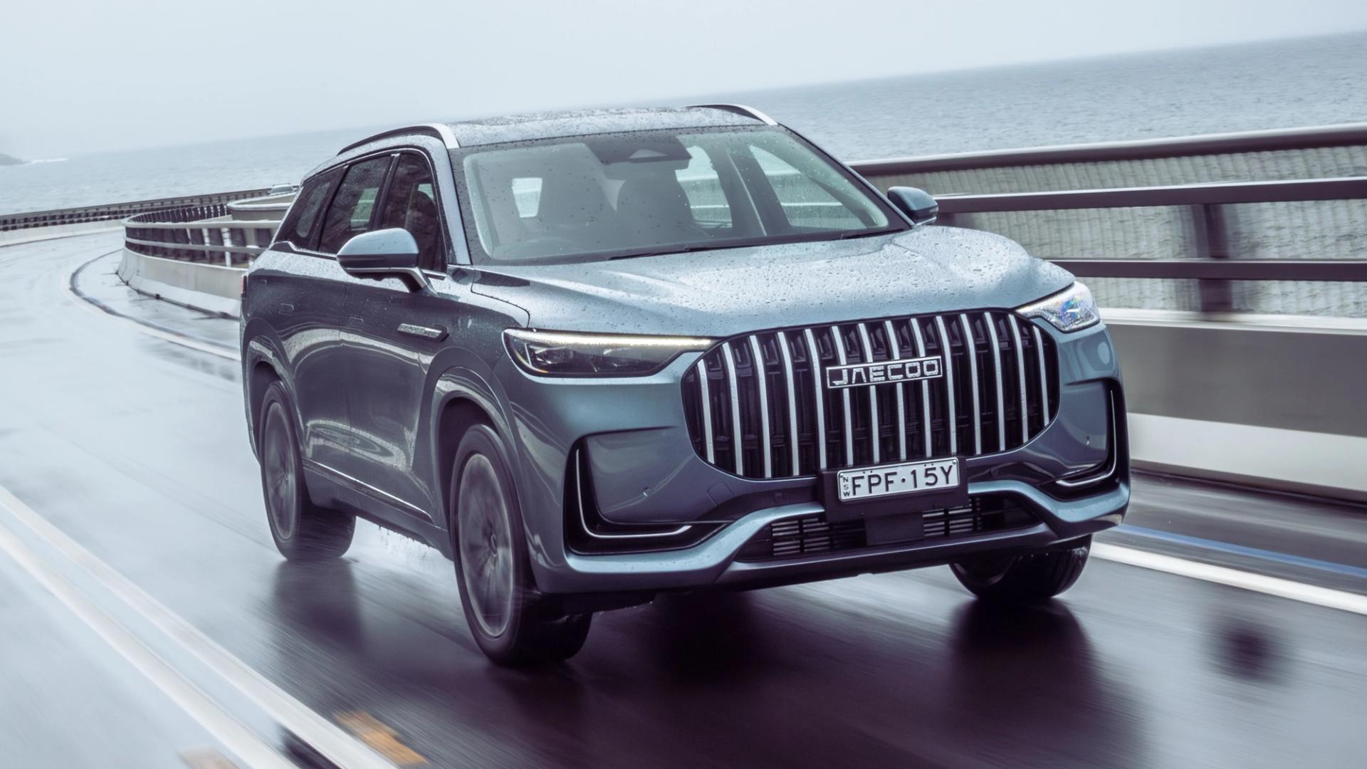 2026 Jaecoo J8 SHS gains seven seats and plug-in power from $59,990