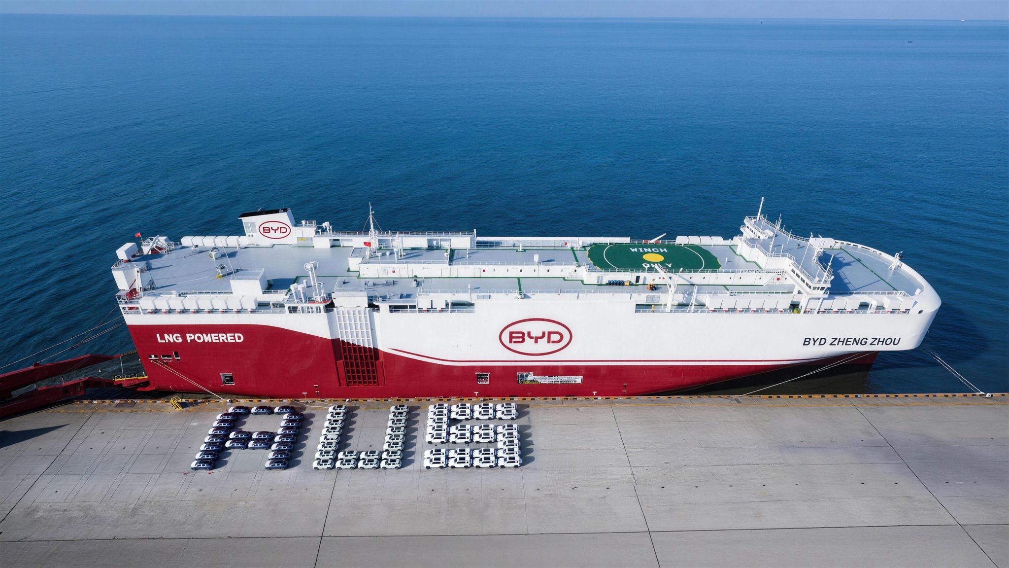 BYD sends 5,000 new energy vehicles to Australia on its own ship - Image 3