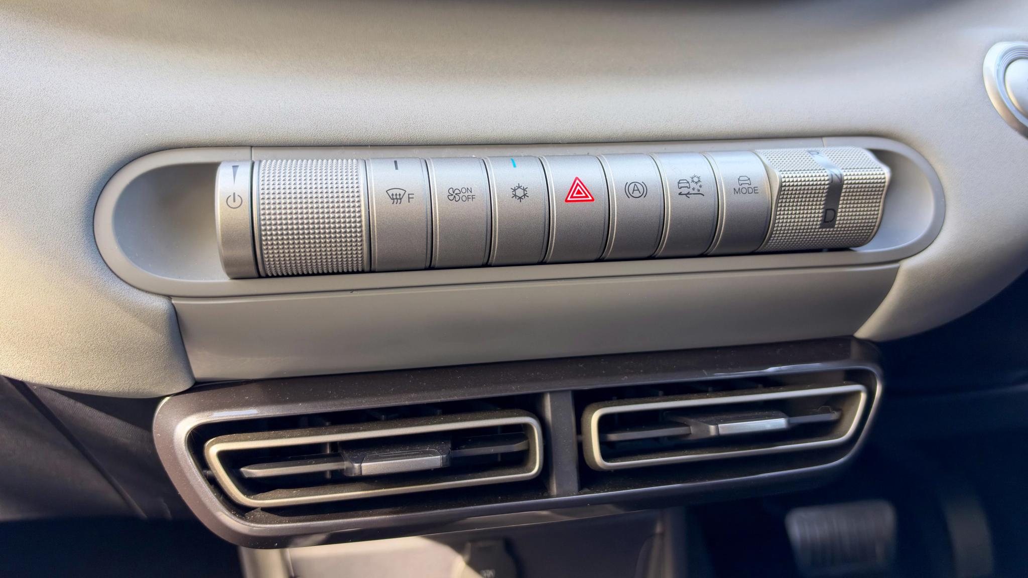 2026 BYD Atto 1 physical buttons dashboard