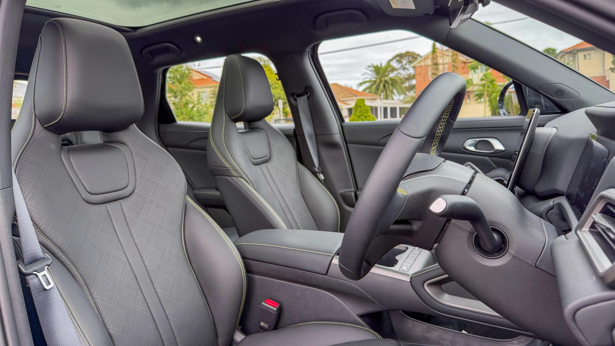 2026 BYD Atto 2 front seats