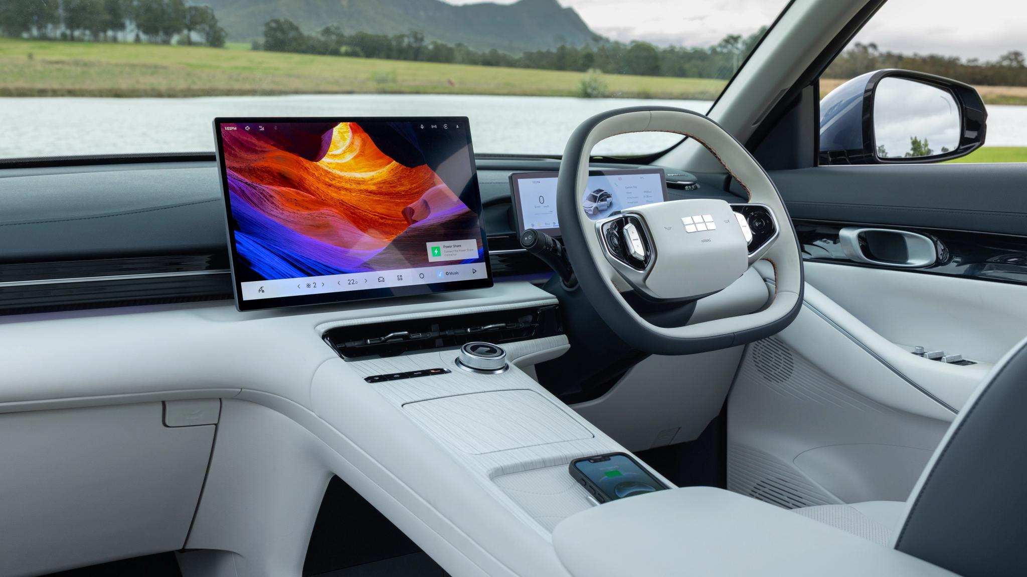2026 Geely Starray EM-i Inspire AWD plug-in hybrid SUV interior