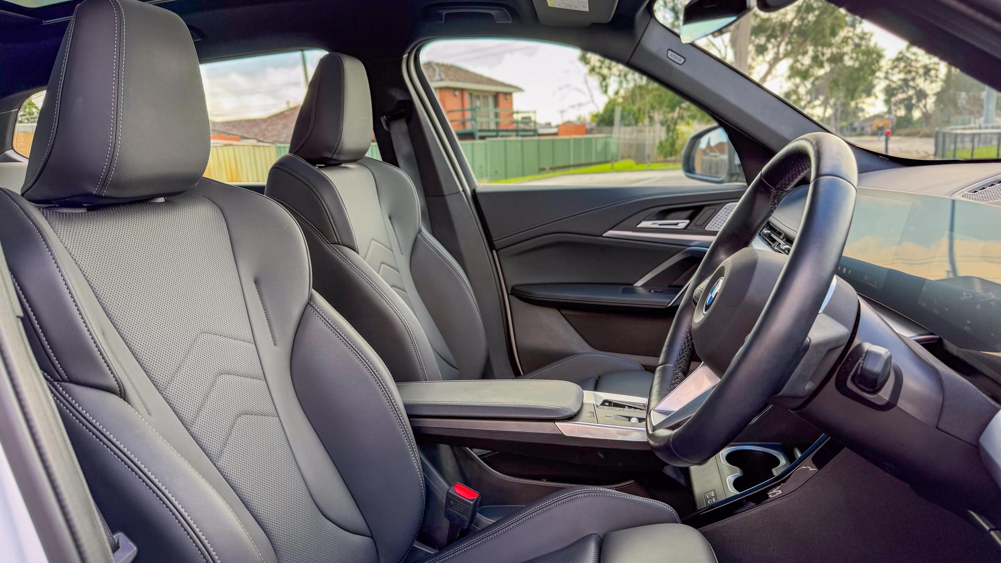 2026 BMW iX1 front seats