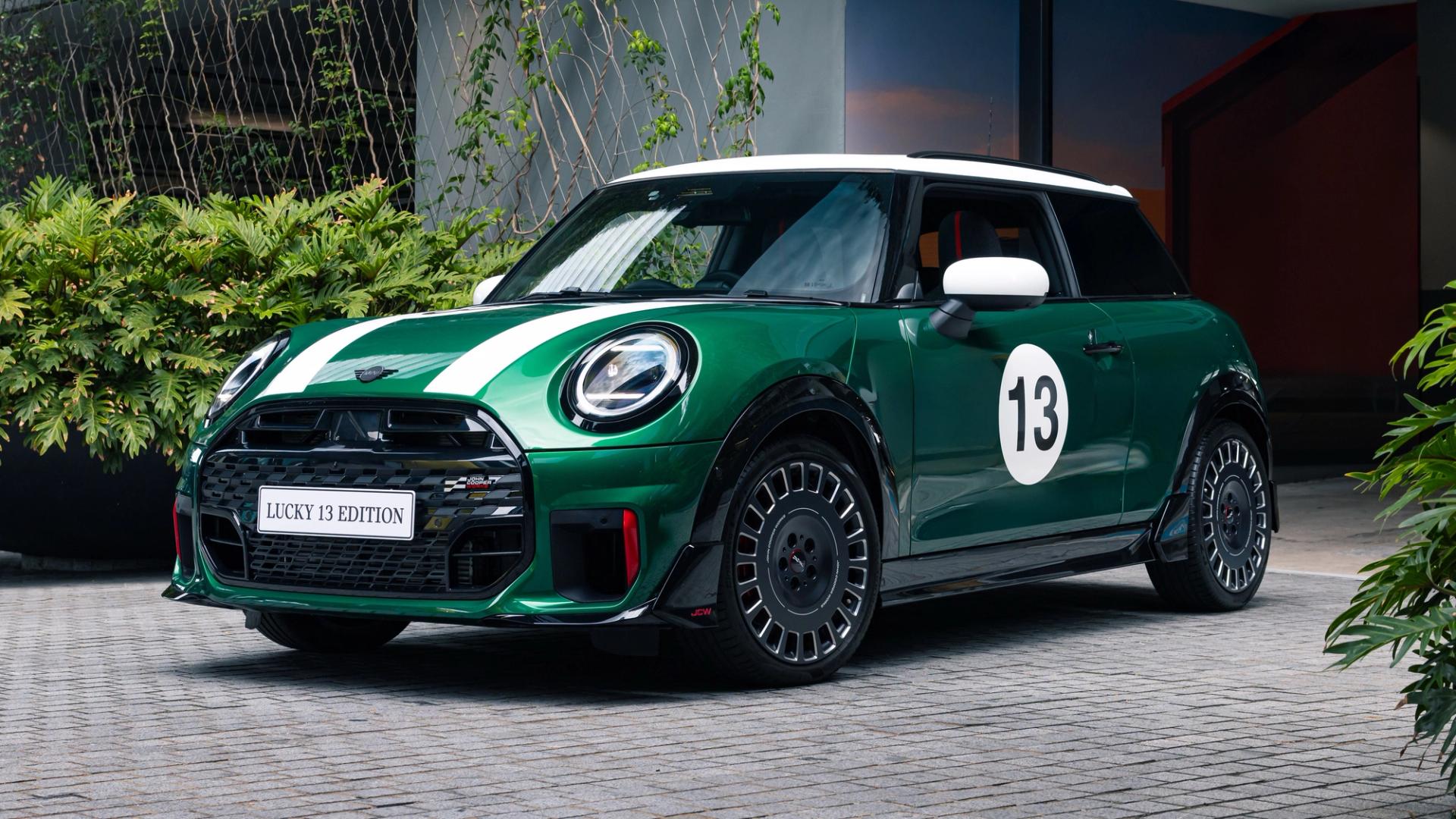 Australia-only Mini Lucky 13 Edition limited to 26 cars for Bathurst anniversary