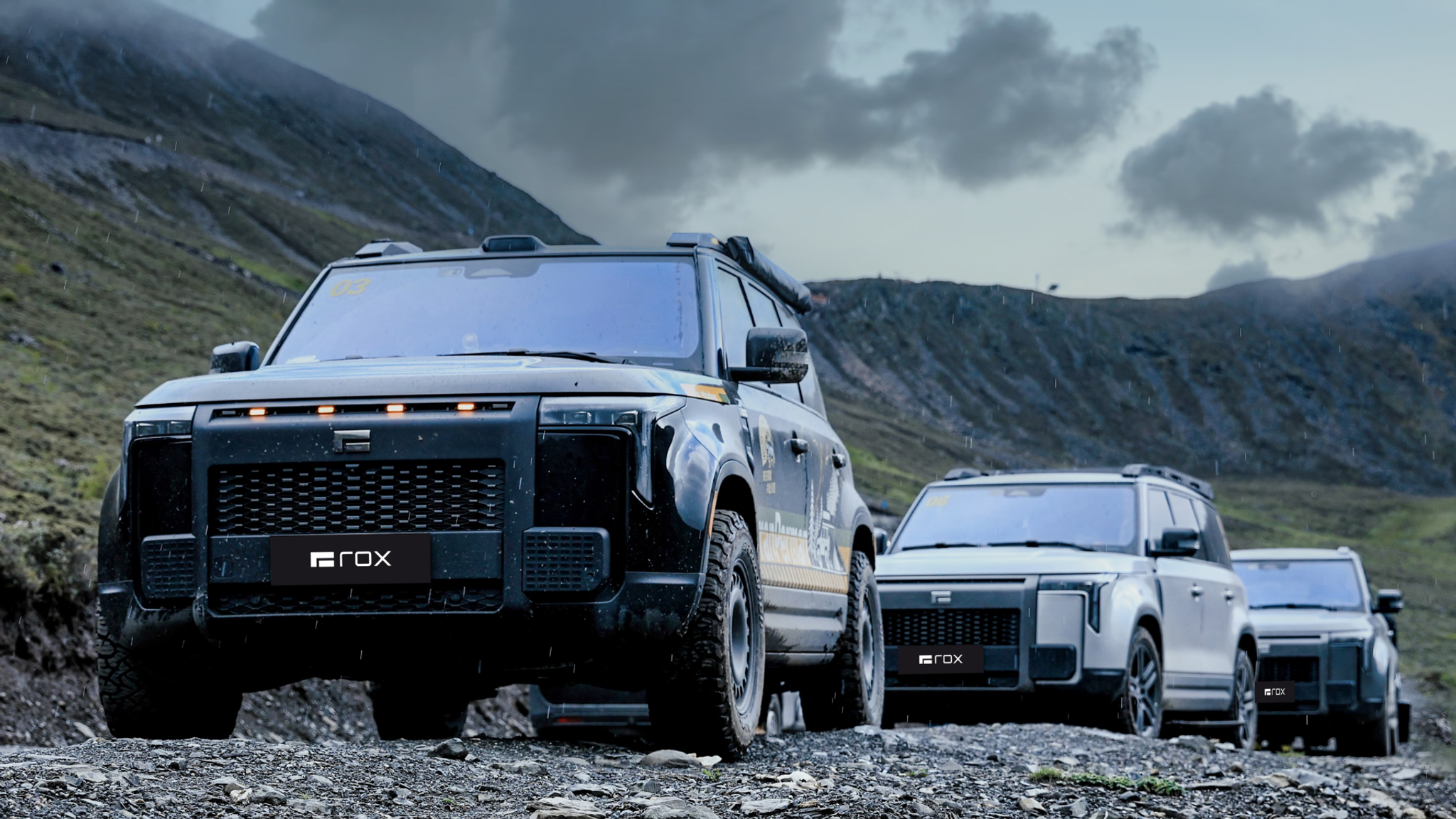 Rox 01 luxury range-extender SUV, one of two Rox Motor models that could launch in Australia