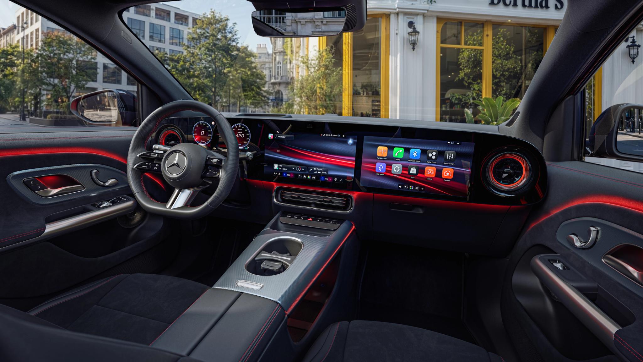 2027 Mercedes-Benz GLA electric SUV interior