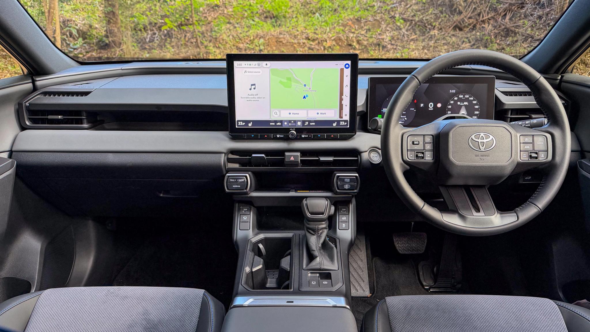 2026 Toyota RAV4 XSE Plug-in Hybrid front dashboard