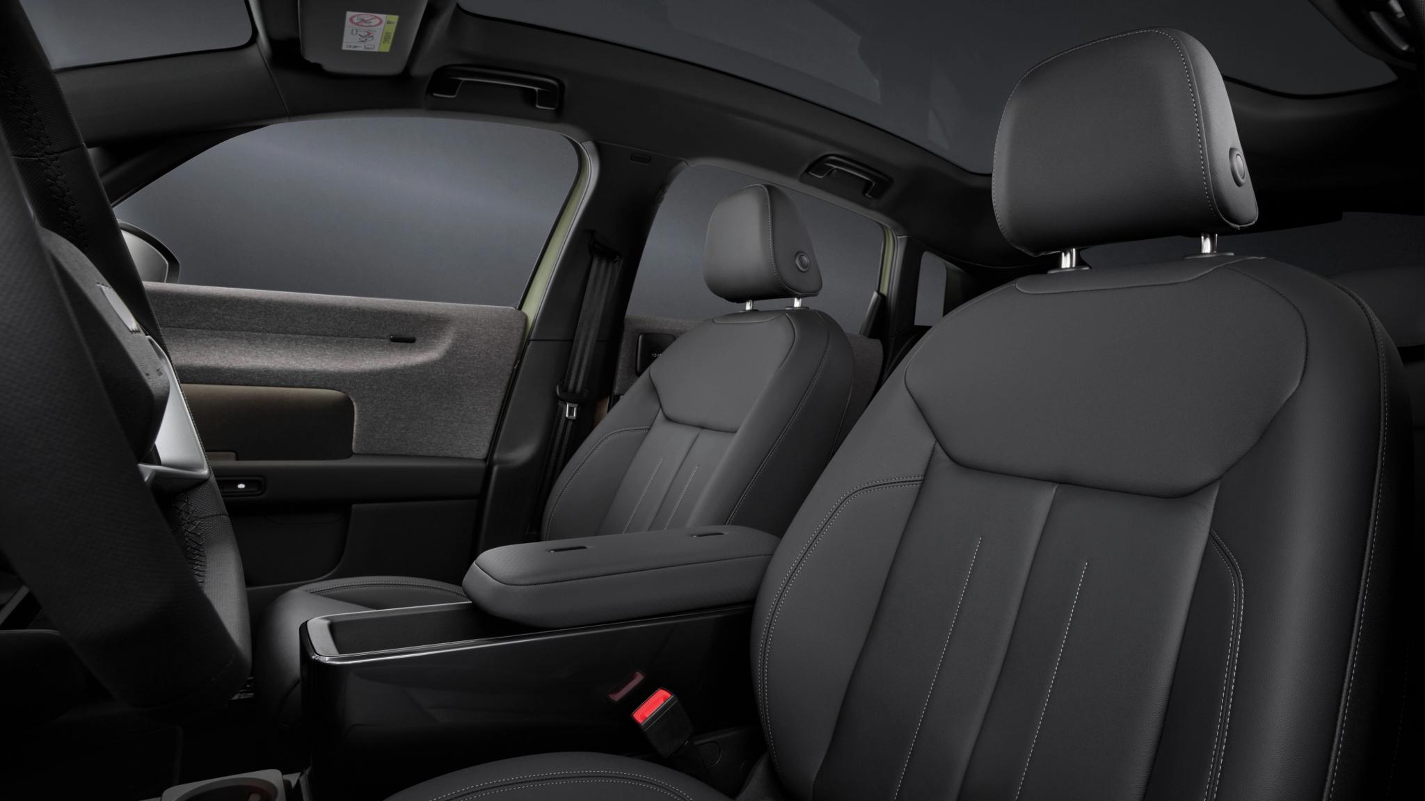 2027 Audi A2 e-tron electric hatch front seats