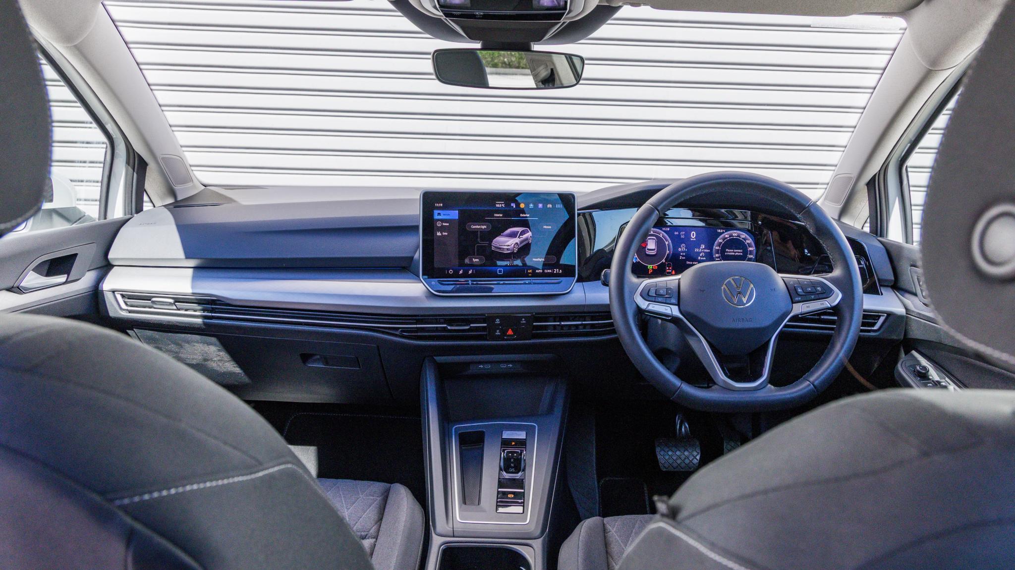 2026 Volkswagen Golf front dashboard
