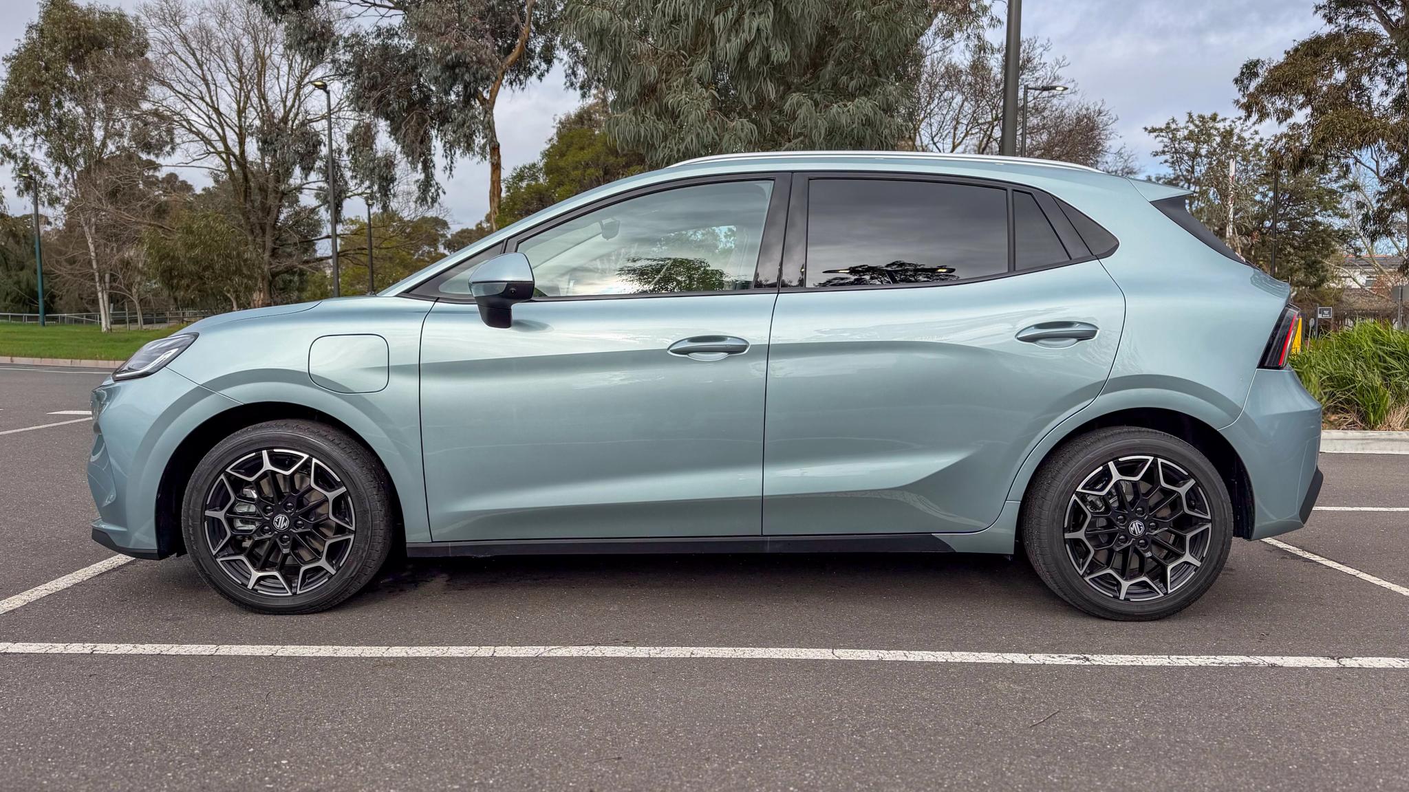 2026 MG4 EV Urban side profile
