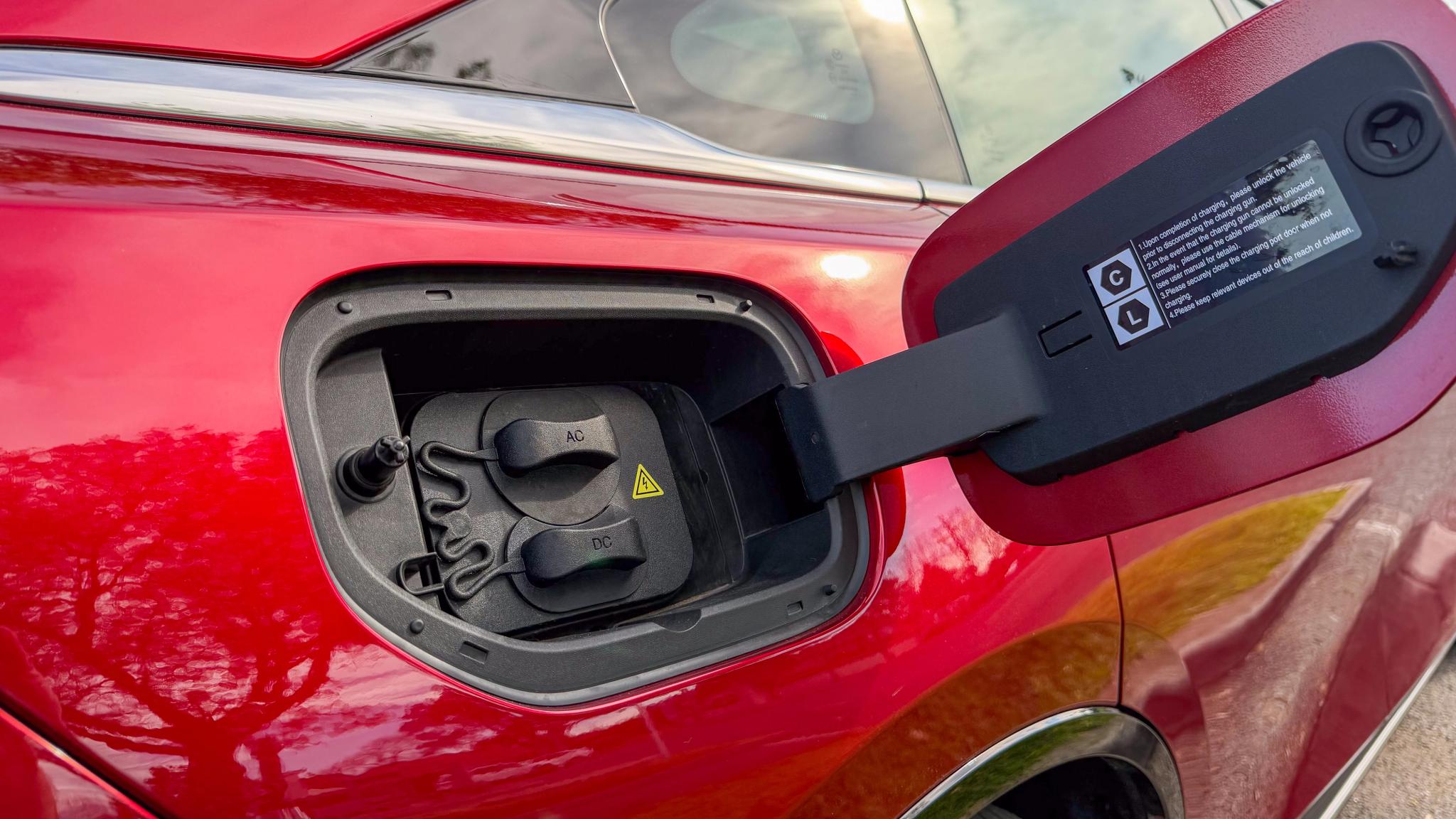 2026 Mazda 6e charge port