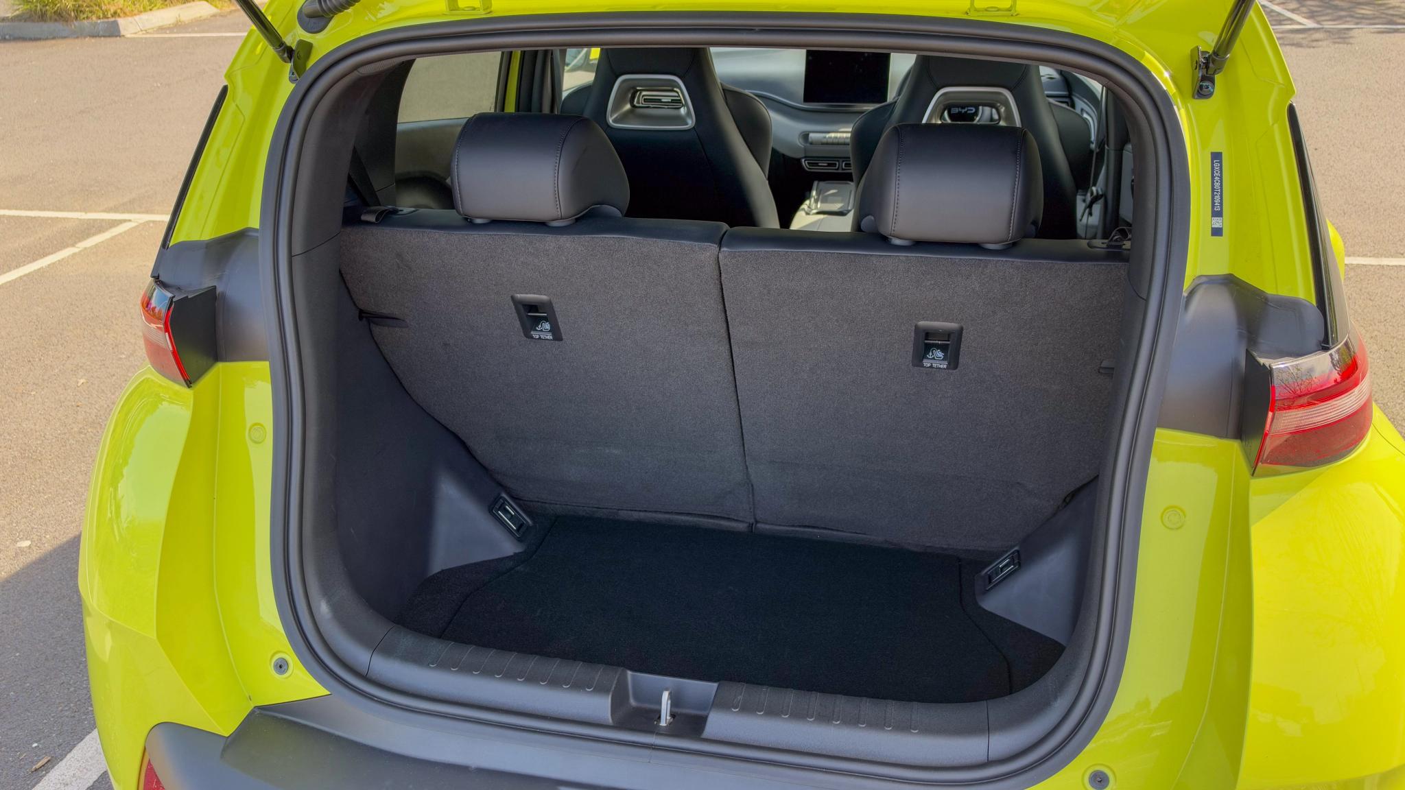 2026 BYD Atto 1 boot space