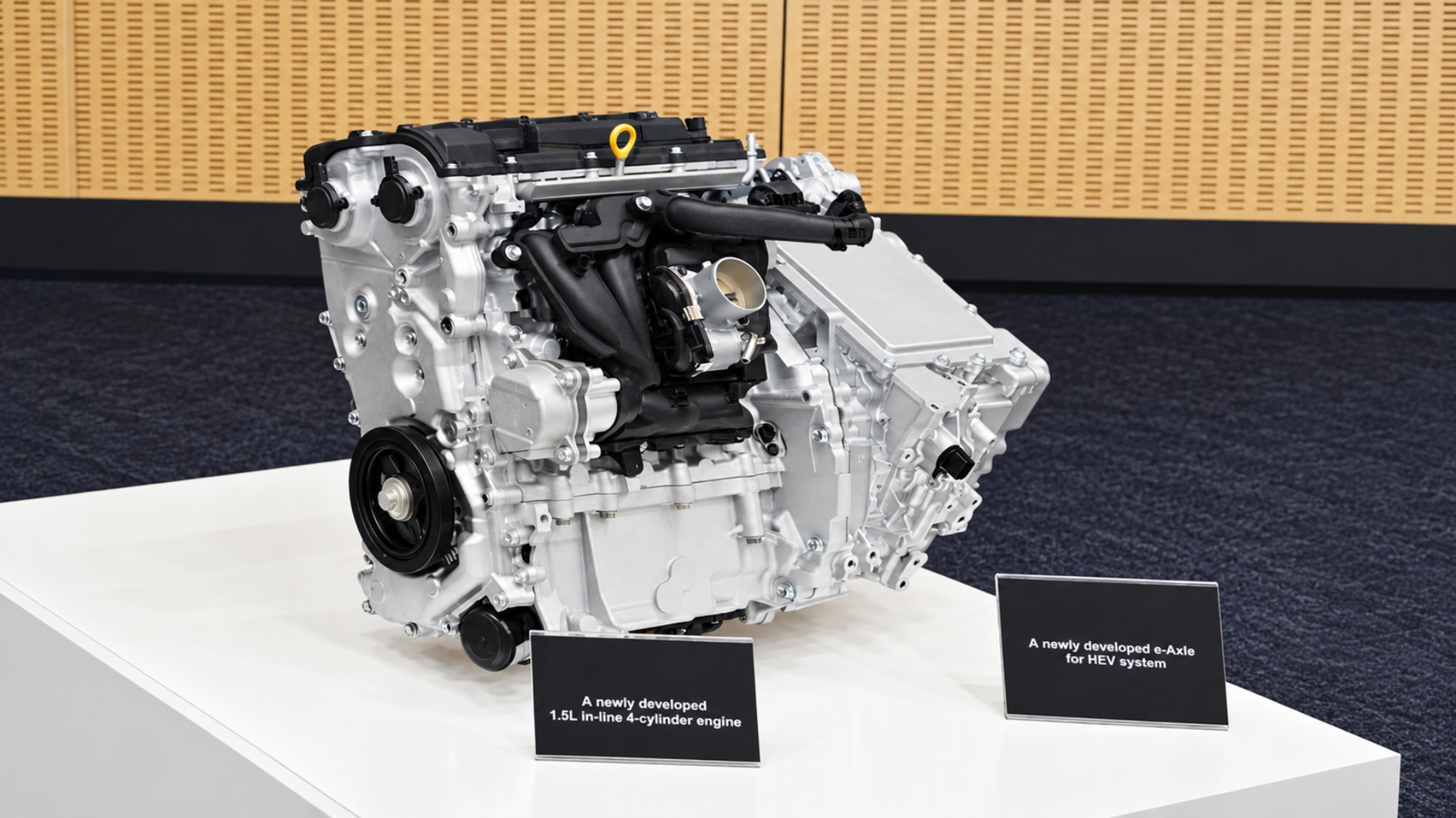 Toyota’s new 1.5-litre four-cylinder hybrid engine, which targets more than 15% better fuel economy
