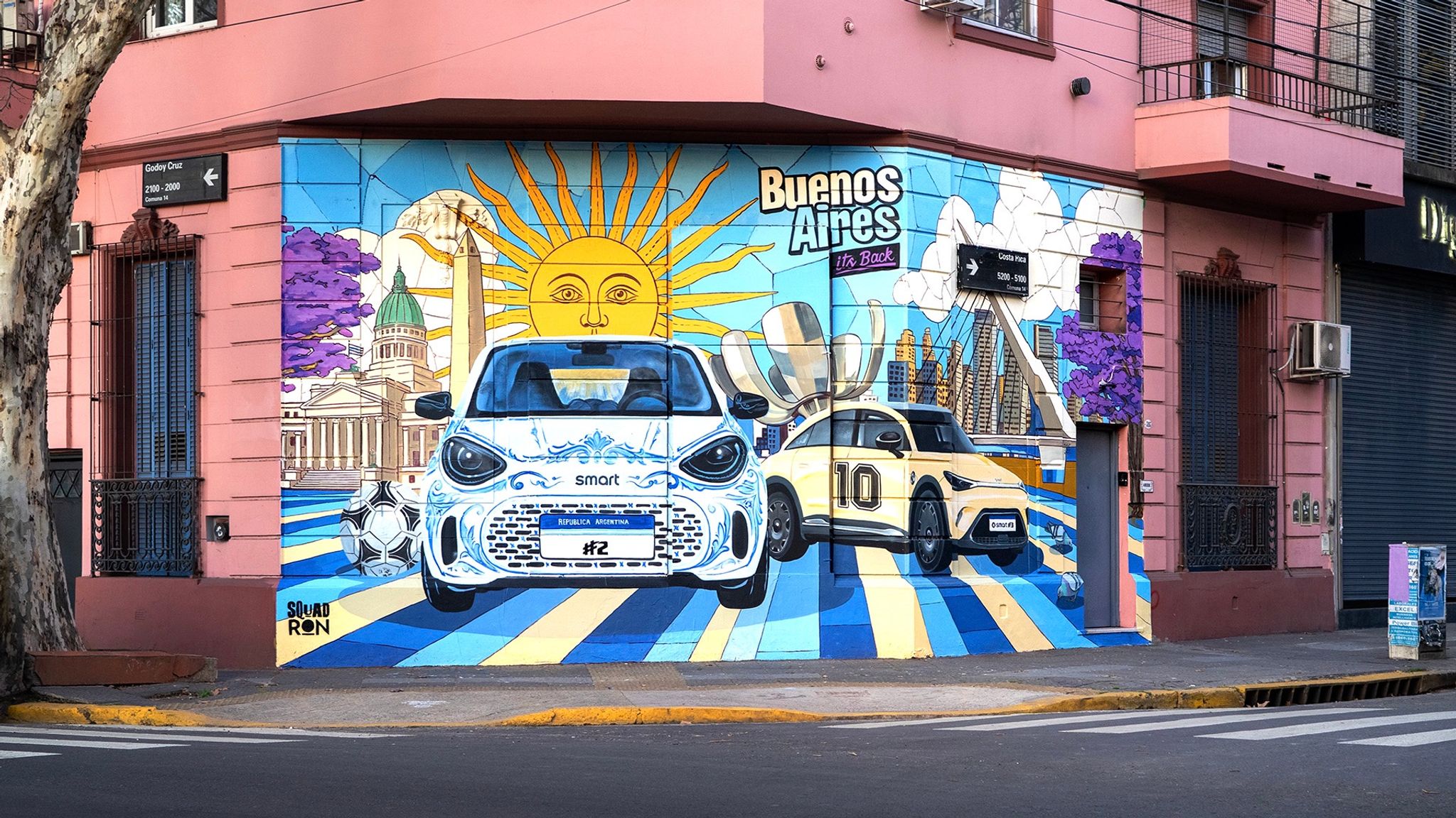 2027 smart #2 design revealed early in Melbourne mural - Image 1