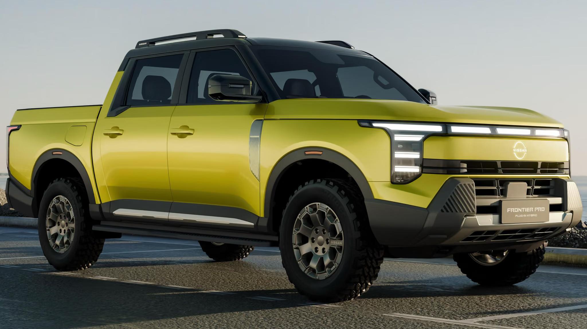 Nissan Frontier Pro plug-in hybrid ute