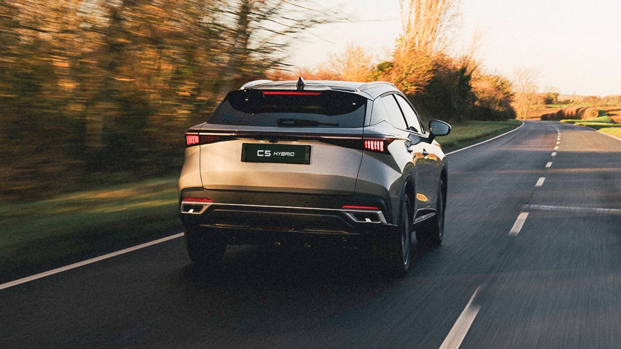 2026 Chery C5 Hybrid small SUV rear