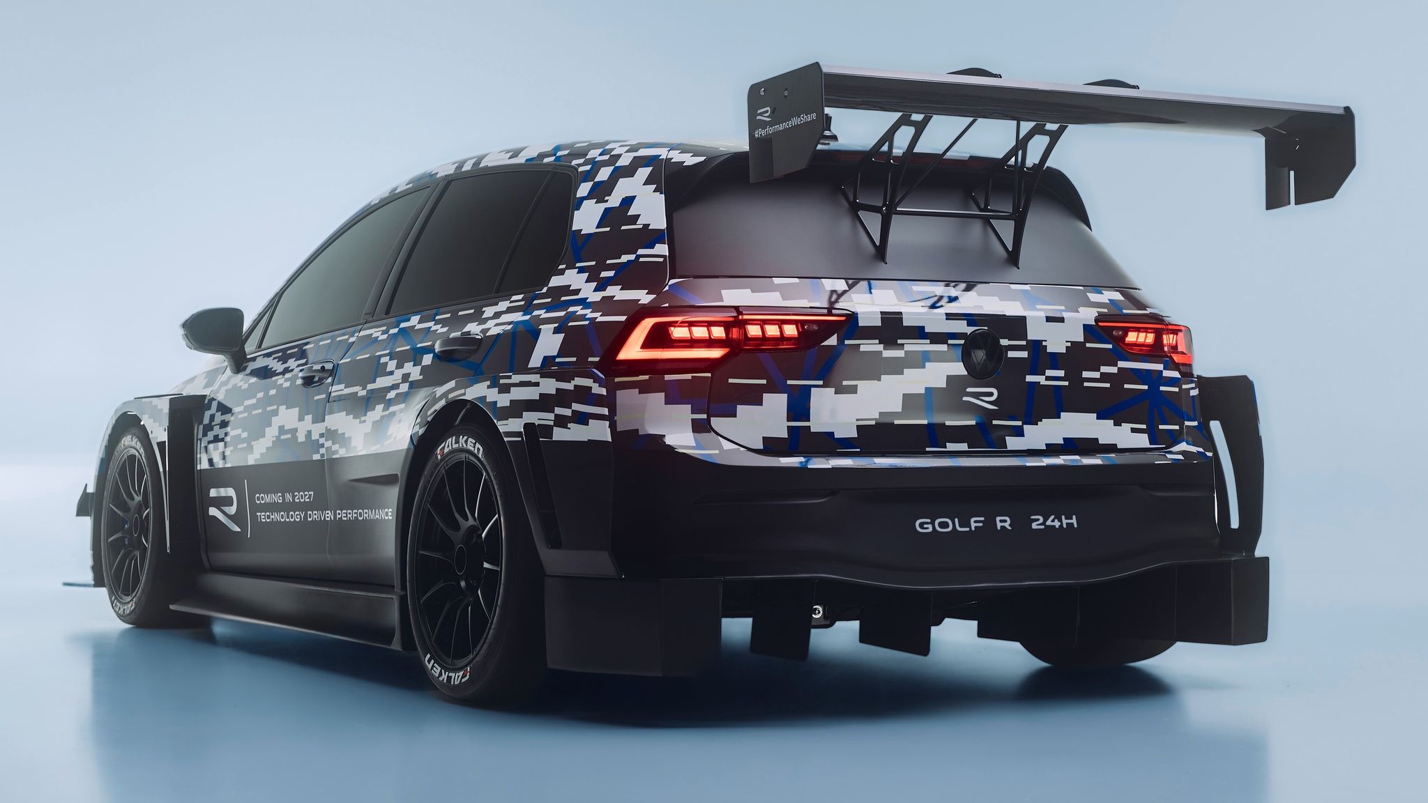 Volkswagen previews most spectacular Golf R yet for 2027 Nürburgring race - Image 5