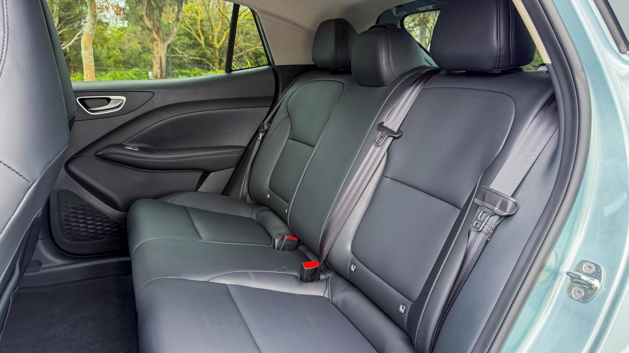 2026 MG4 EV Urban rear seats