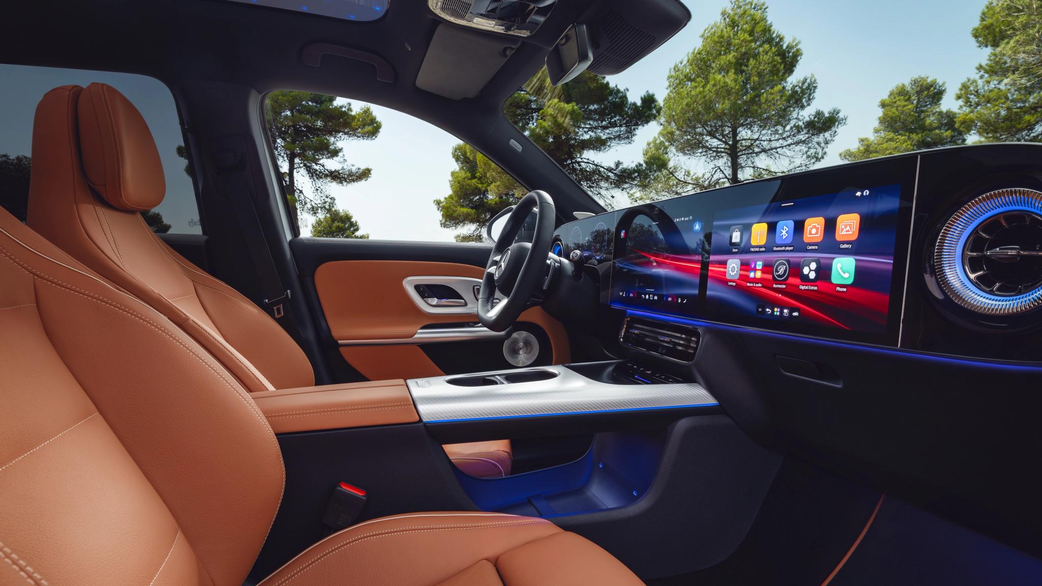 2027 Mercedes-Benz GLB seven-seat SUV interior seats