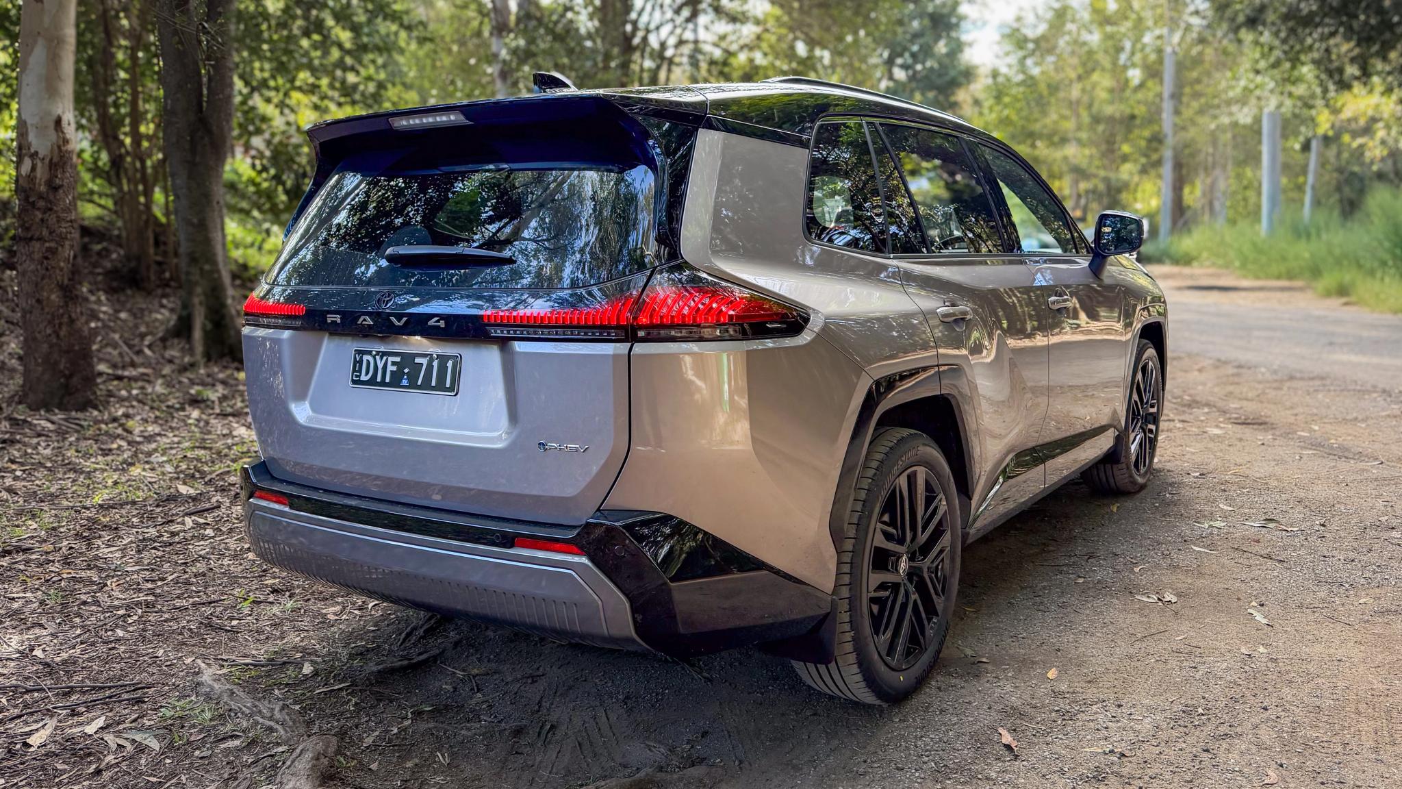2026 Toyota RAV4 XSE Plug-in Hybrid rear